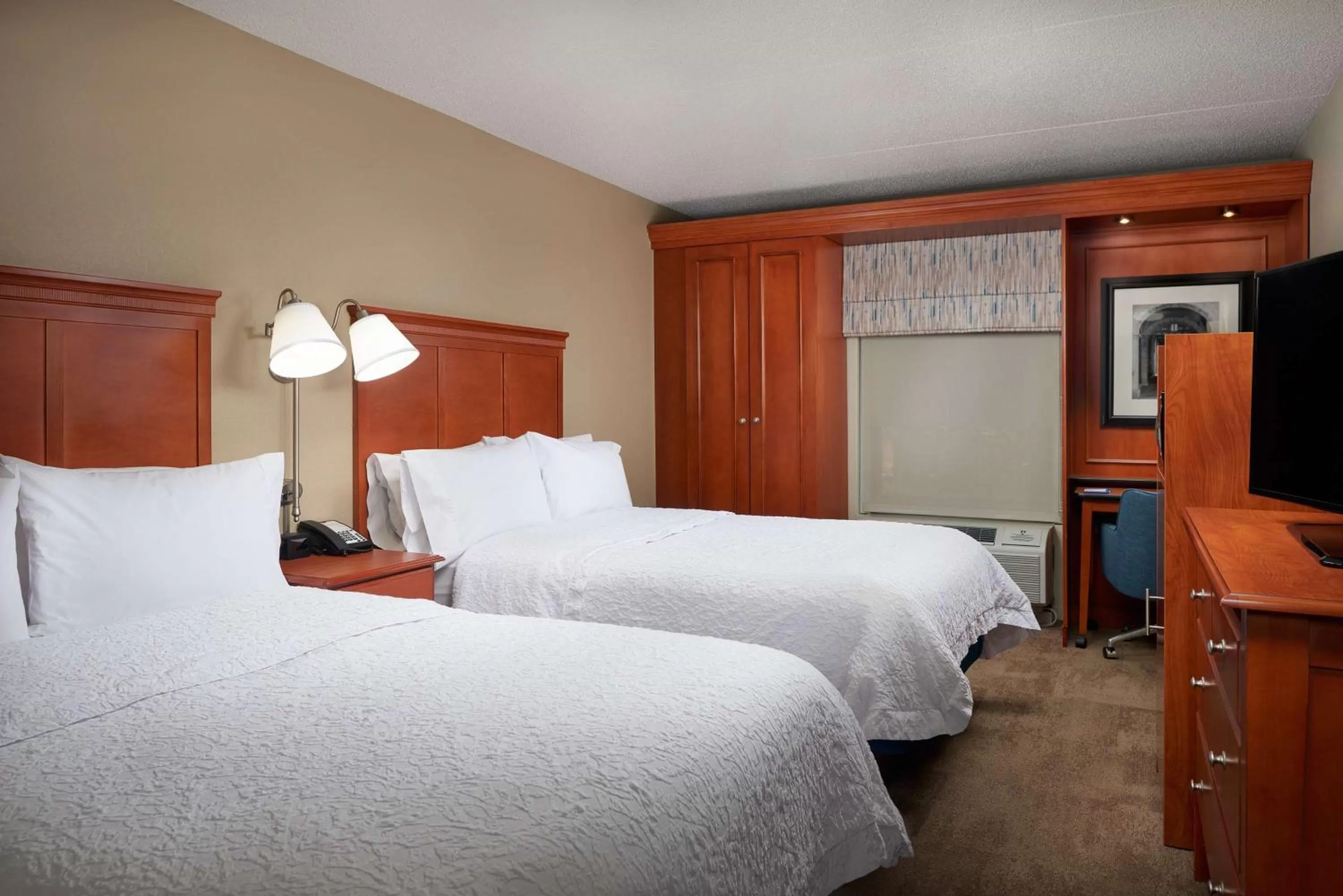 Double Room with Two Double Beds - Non-Smoking in Hampton Inn Ann Arbor-South