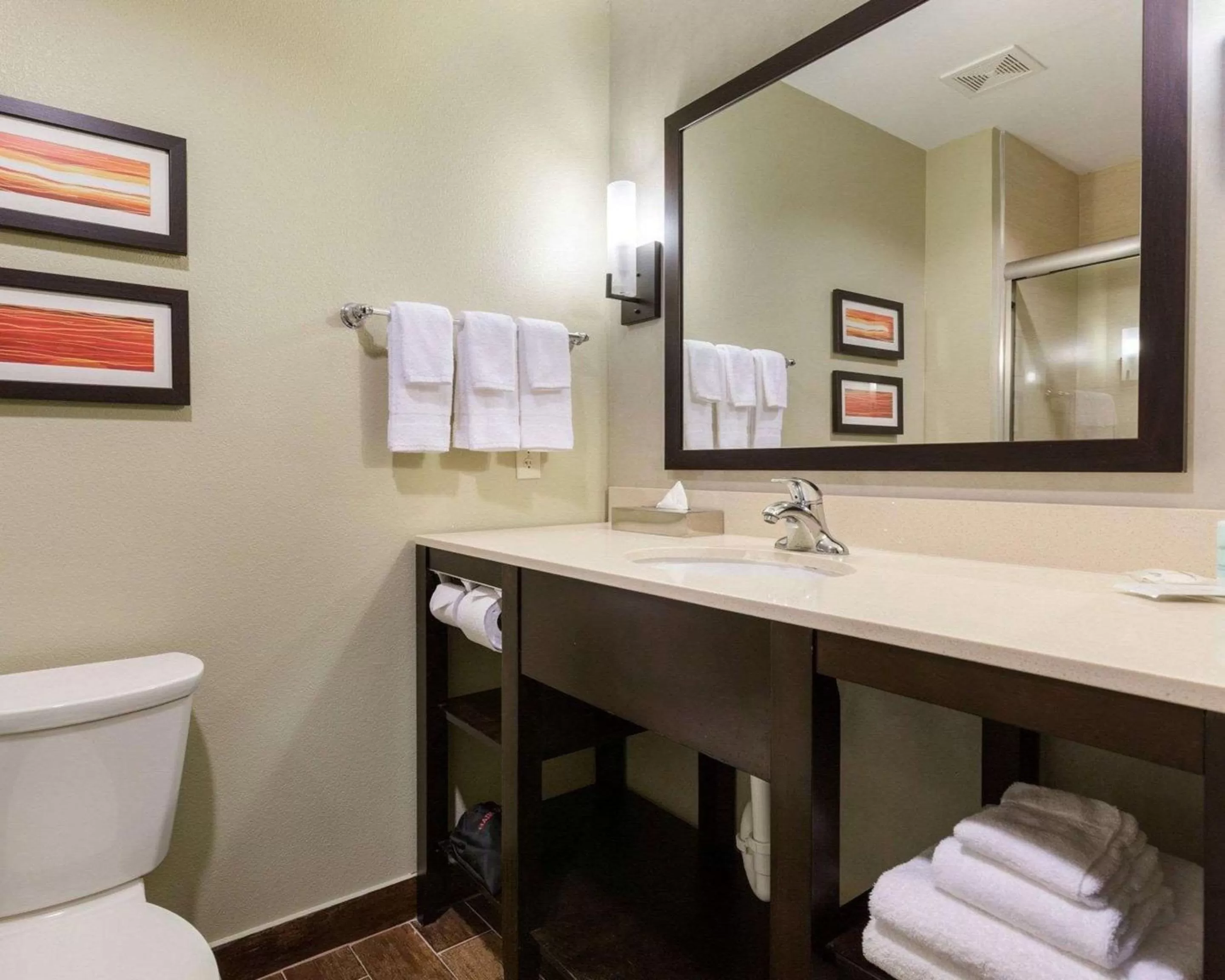 King Suite - Disability Access/Non-Smoking in Comfort Suites near Westchase on Beltway 8