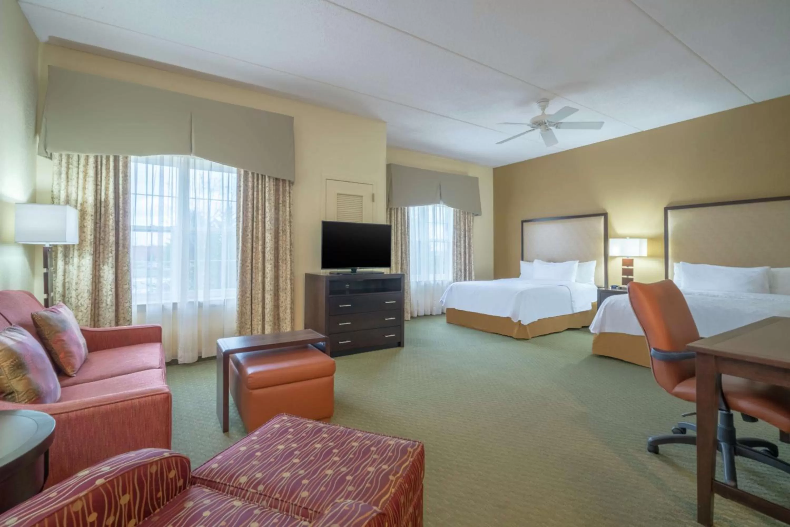 Queen Studio Suite with Two Queen Beds - Non-Smoking in Homewood Suites by Hilton Philadelphia-Valley Forge