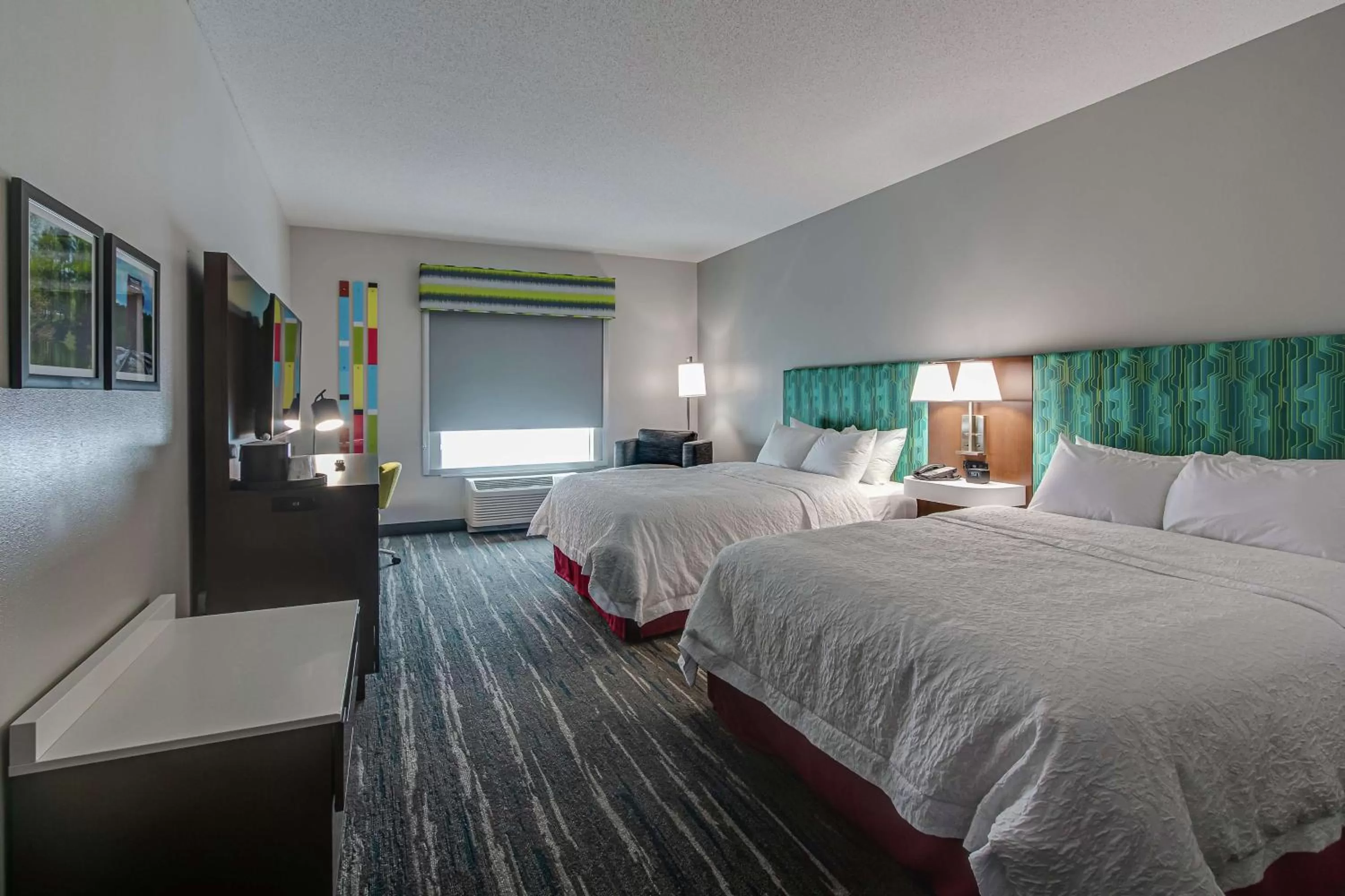 Queen Suite with Two Queen Beds - Non-Smoking in Hampton Inn Oak Grove Fort Campbell