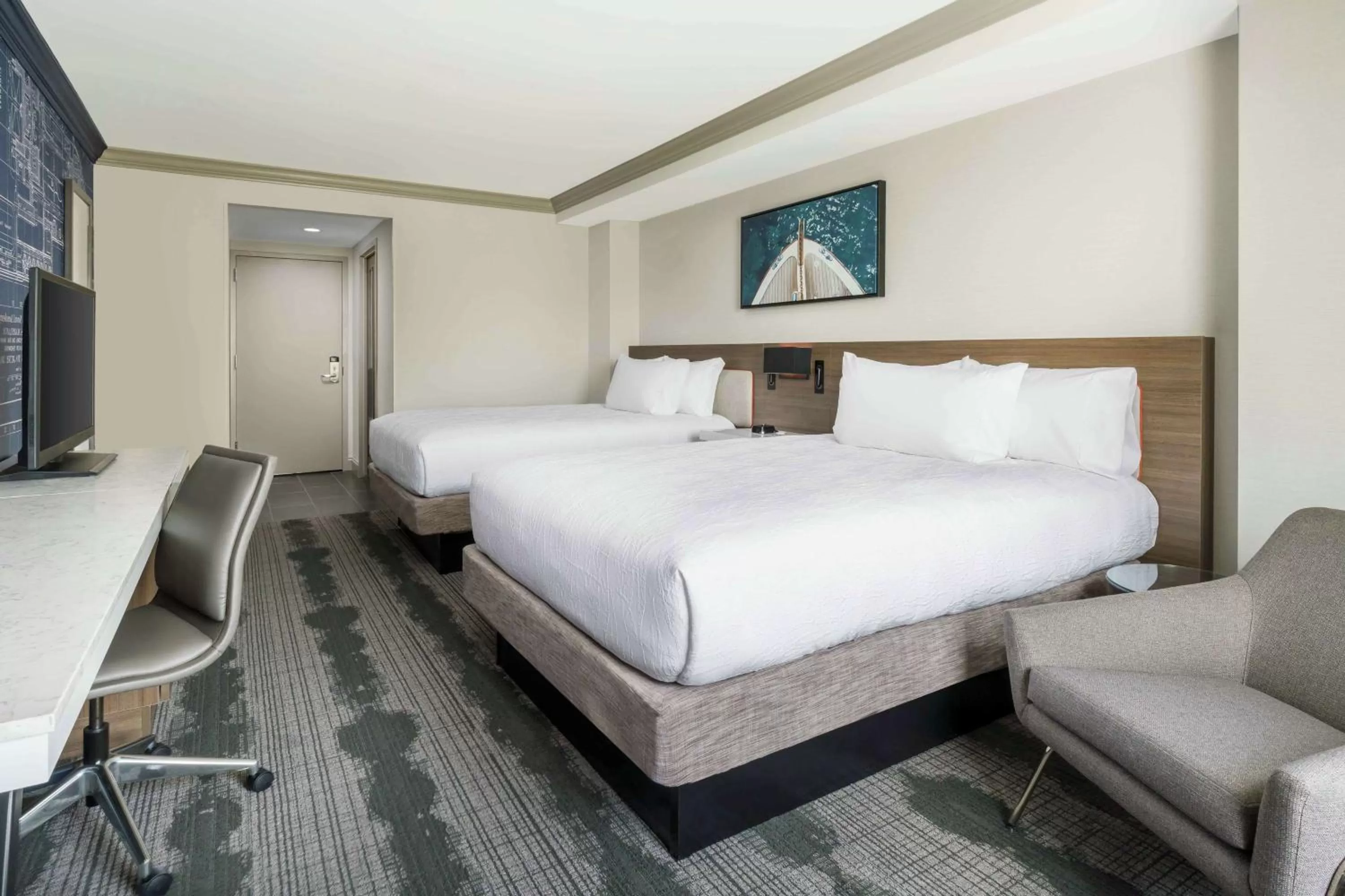 Two Queen Suite - Hearing Accessible  in Hilton Garden Inn Annapolis Downtown