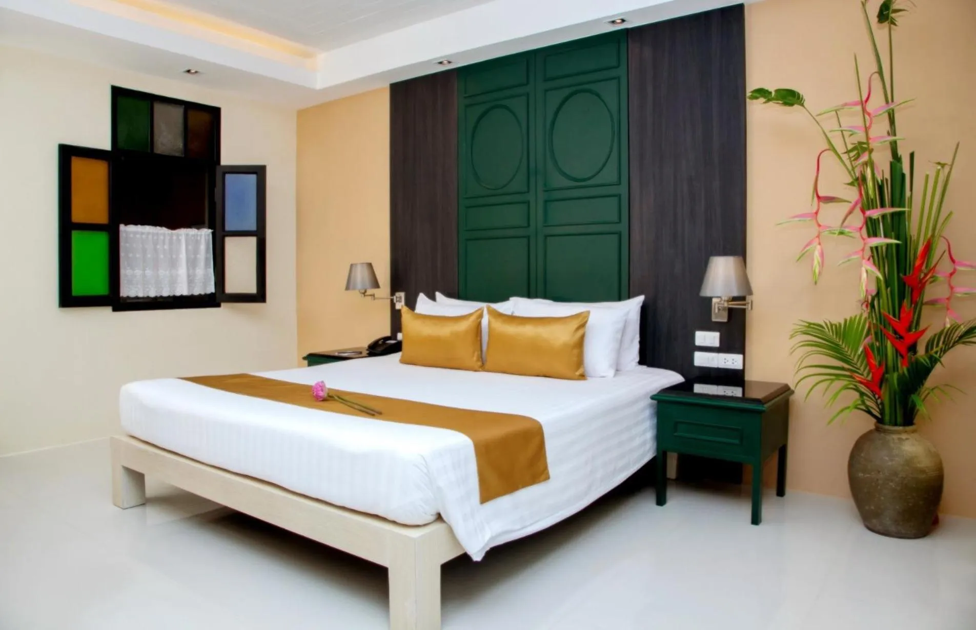Deluxe Double or Twin Room with Balcony - Sino Wing in The Old Phuket - Karon Beach Resort - SHA Plus