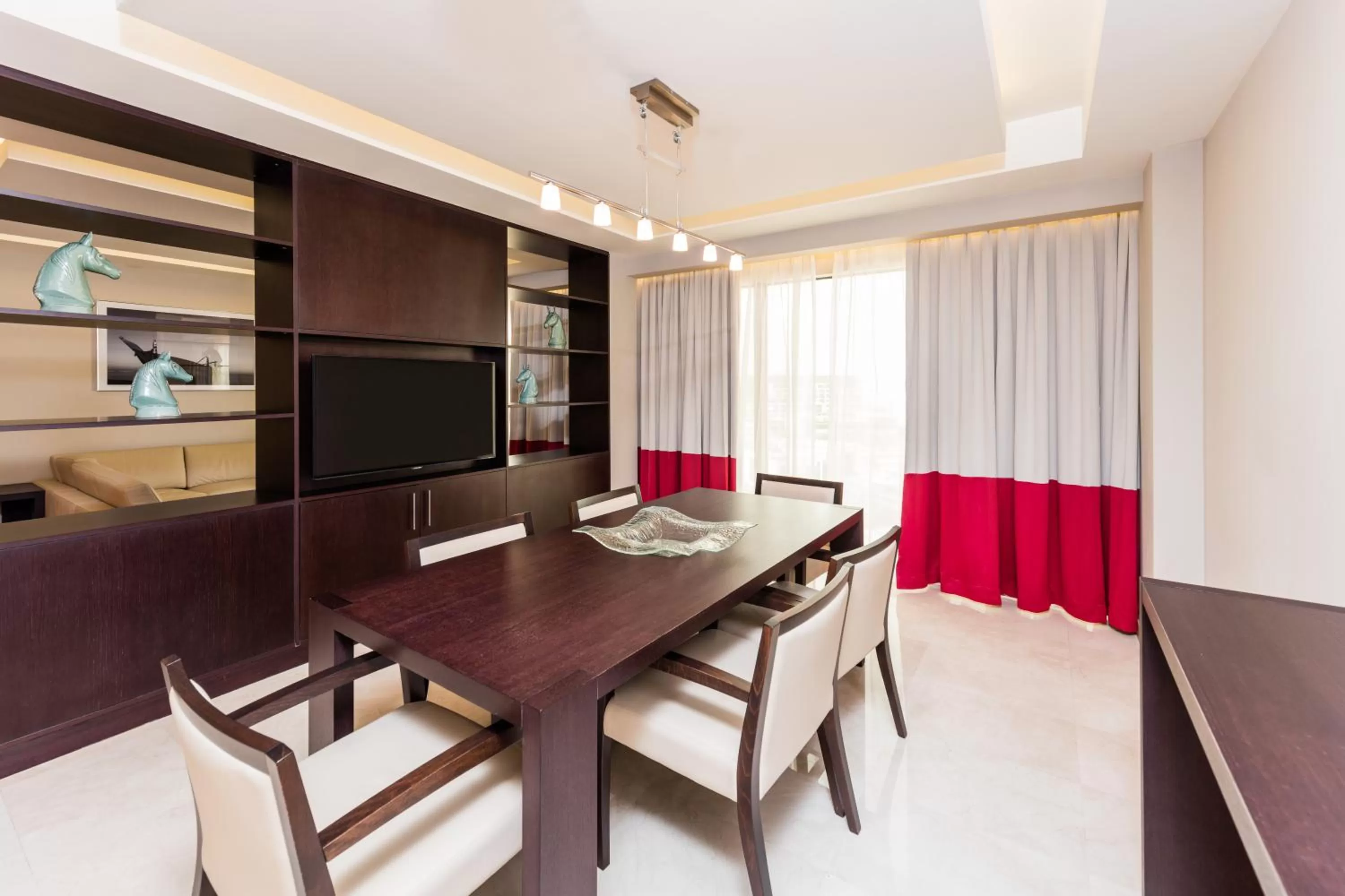 Dining area in Radisson Blu Hotel, Doha