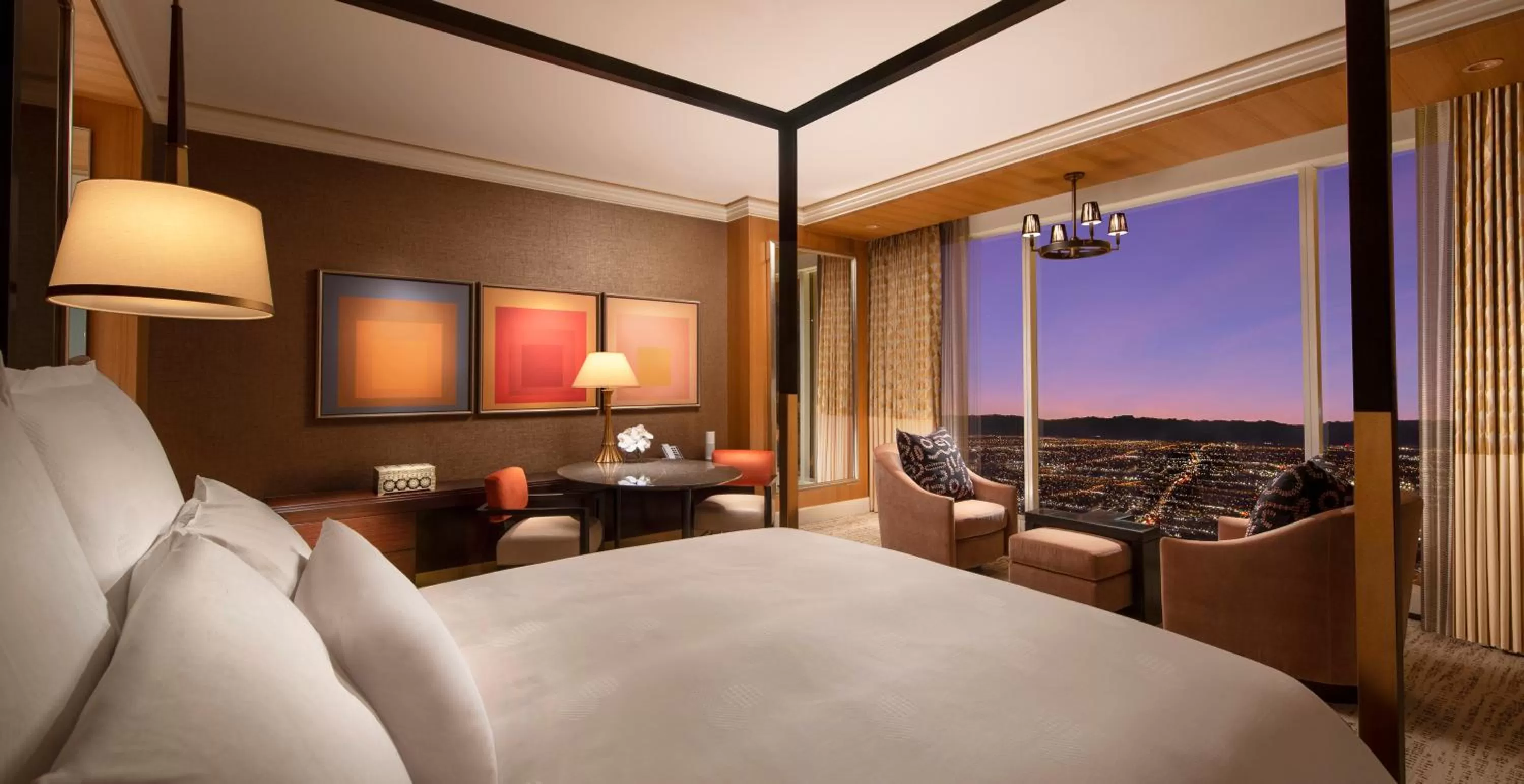 Bed in Wynn Las Vegas