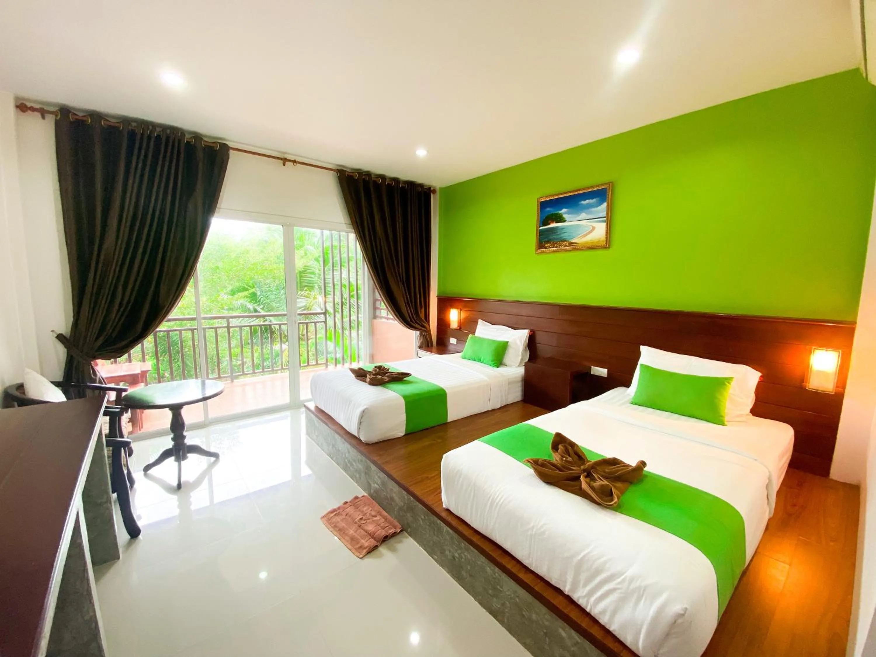 Deluxe Twin Room with Balcony in Hatzanda Lanta Resort - SHA Extra Plus
