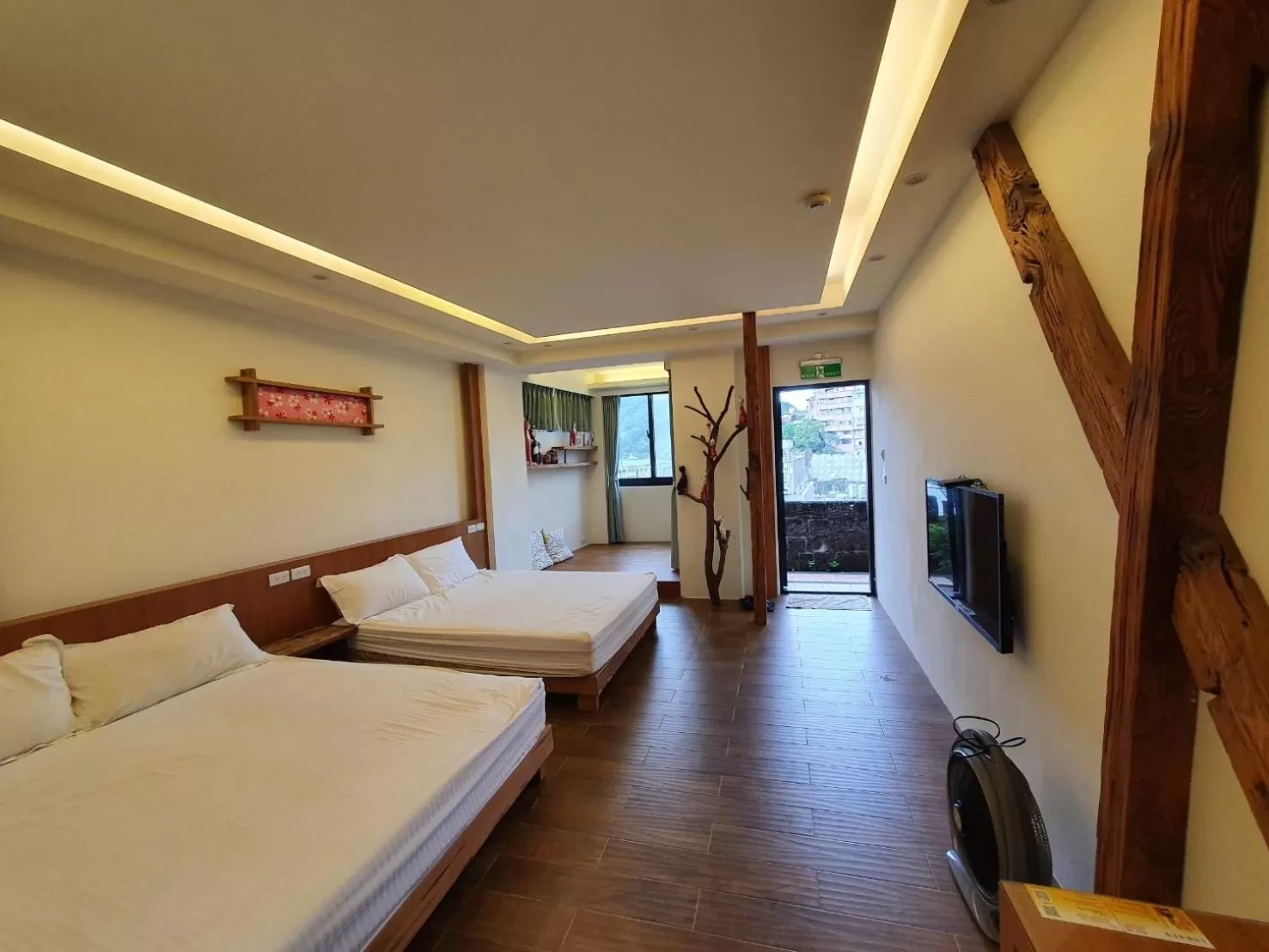 Bed in Chien Ching B&B