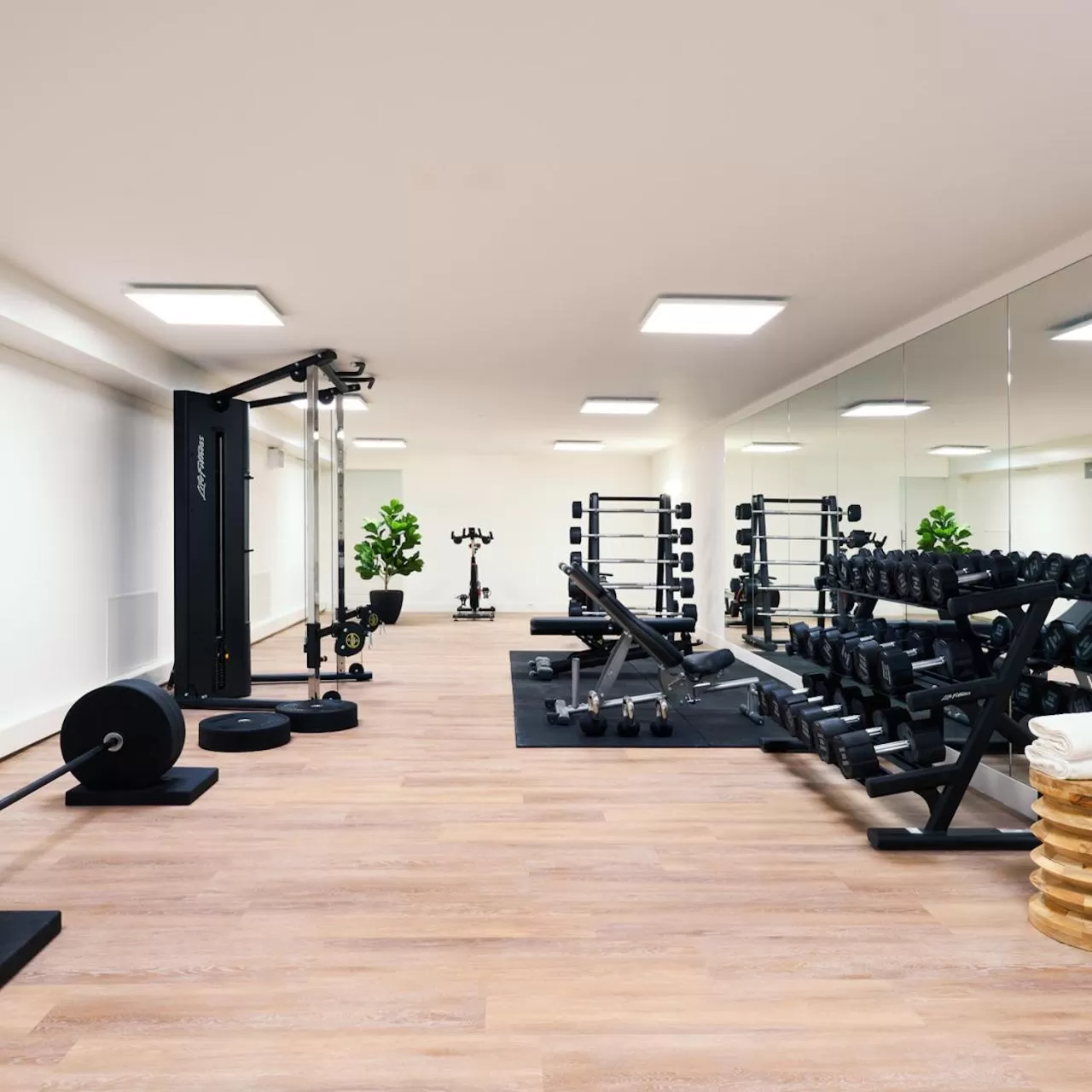 Fitness centre/facilities in Mariënhage Boutique Hotel