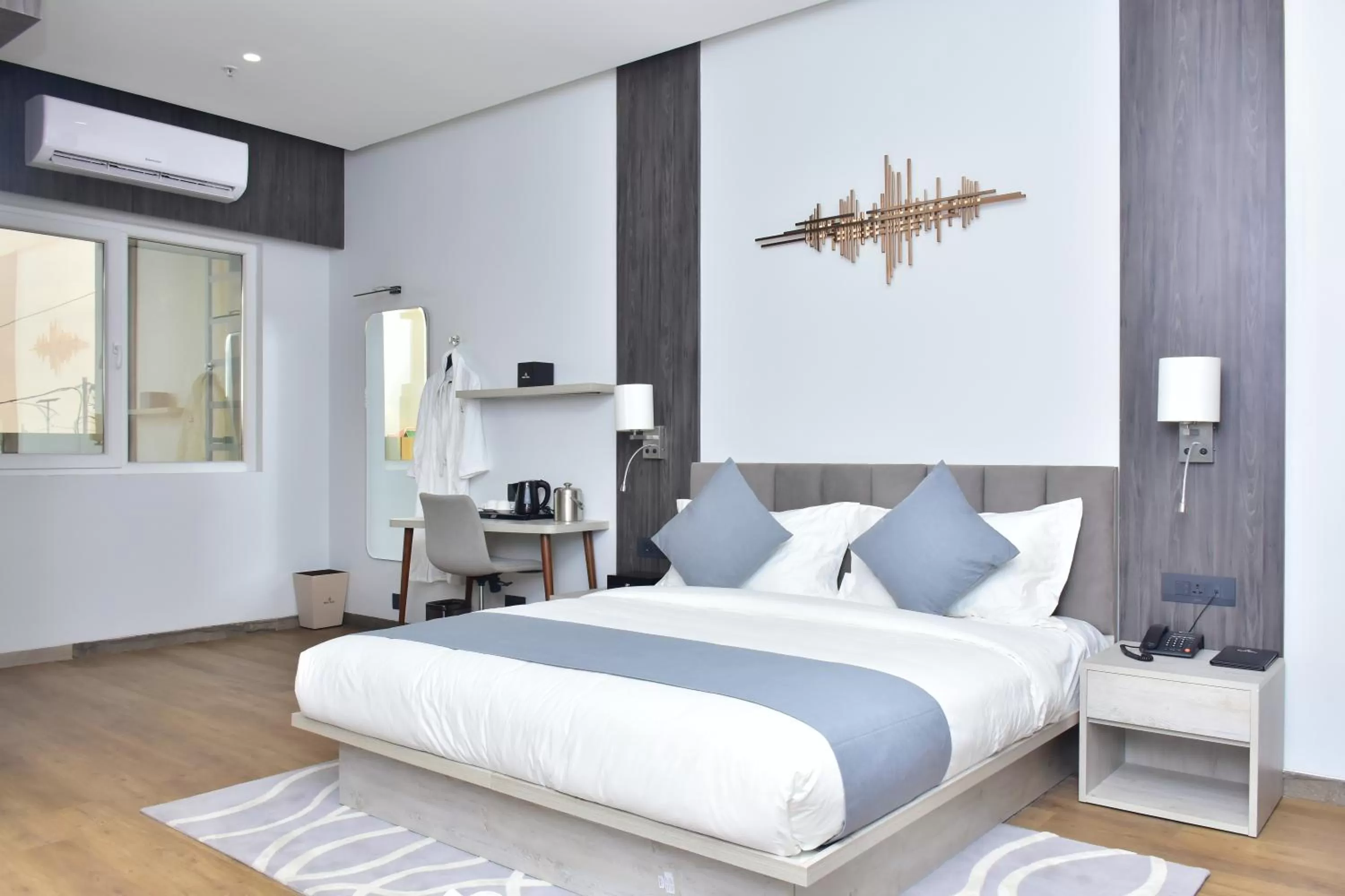 Bed in Hotel Stella