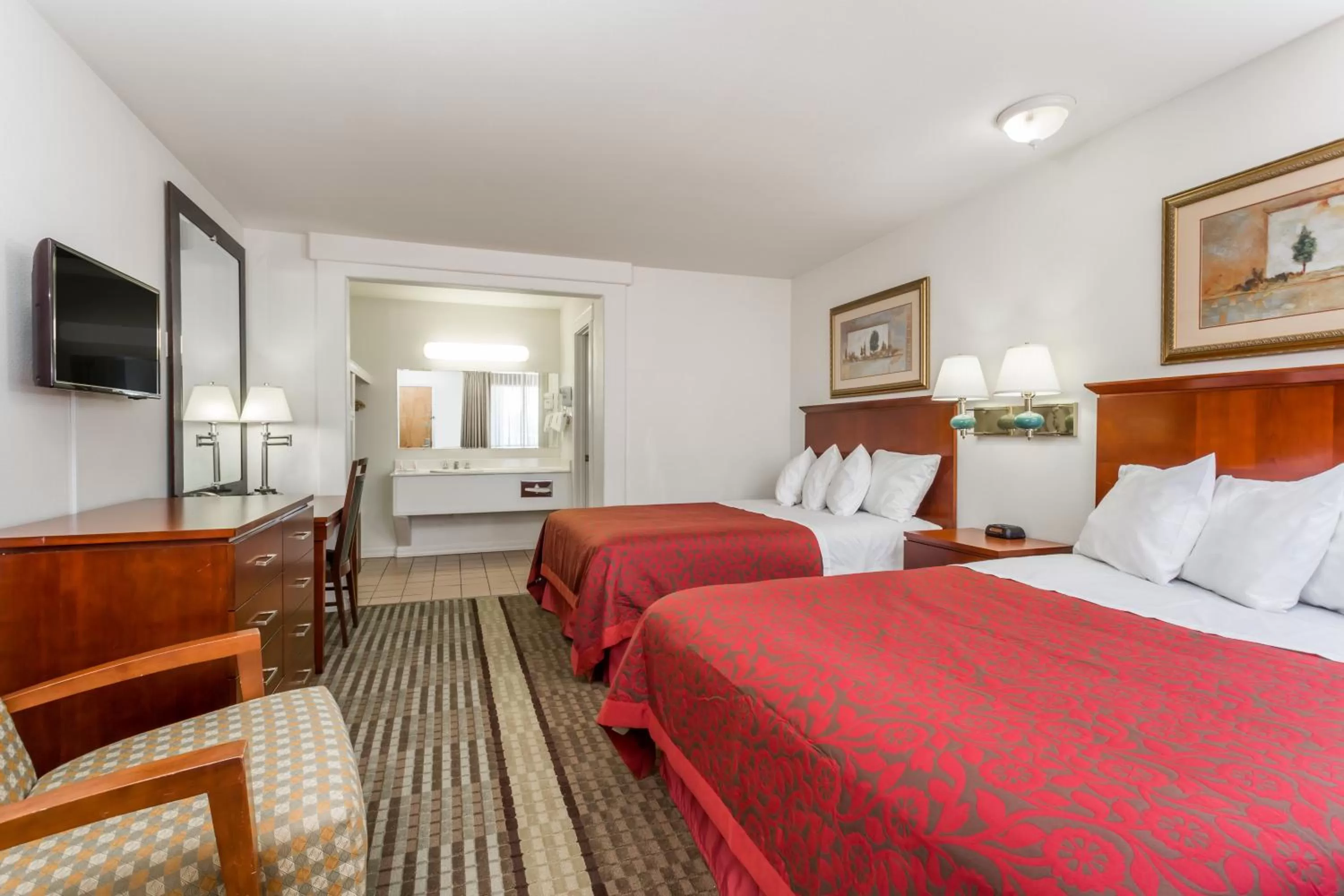 Queen Room with Two Queen Beds - Non-Smoking in Days Inn by Wyndham Kimball