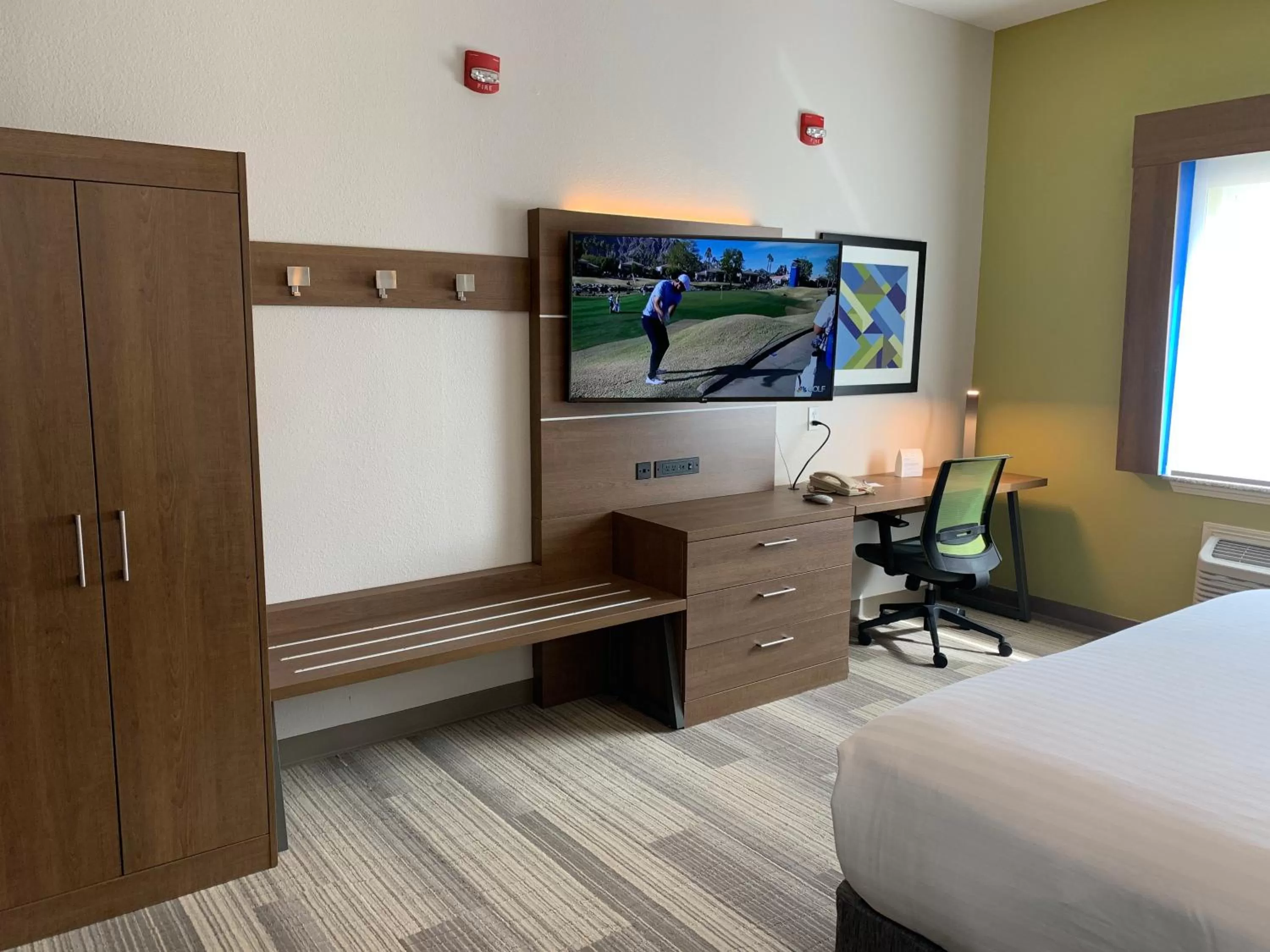 Queen Room with Two Queen Beds - Disability Access Hearing Accessible - Roll-In Shower in Holiday Inn Express Hotel and Suites South Padre Island, an IHG Hotel