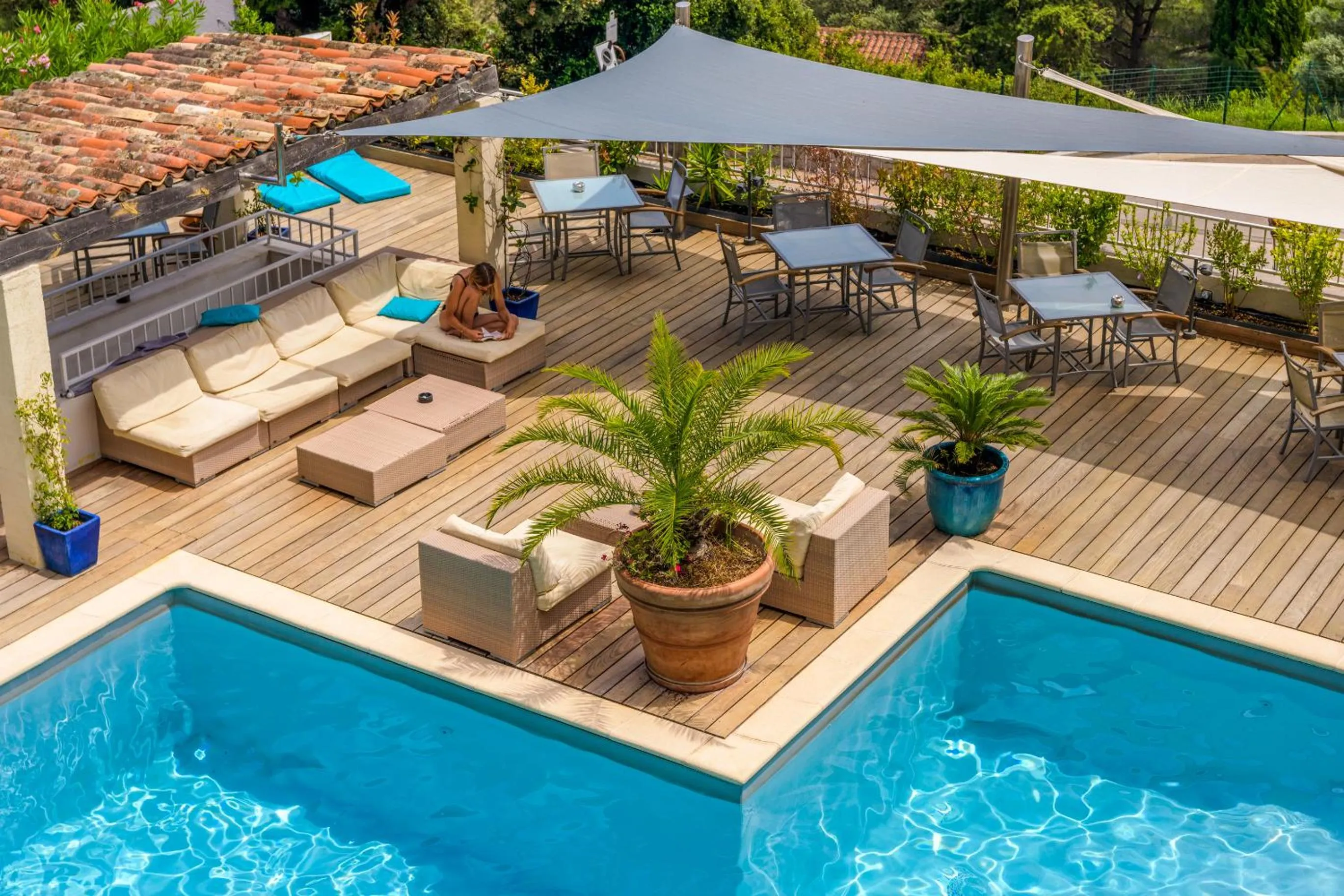 Quadruple Room in Hotel Le Tilbury