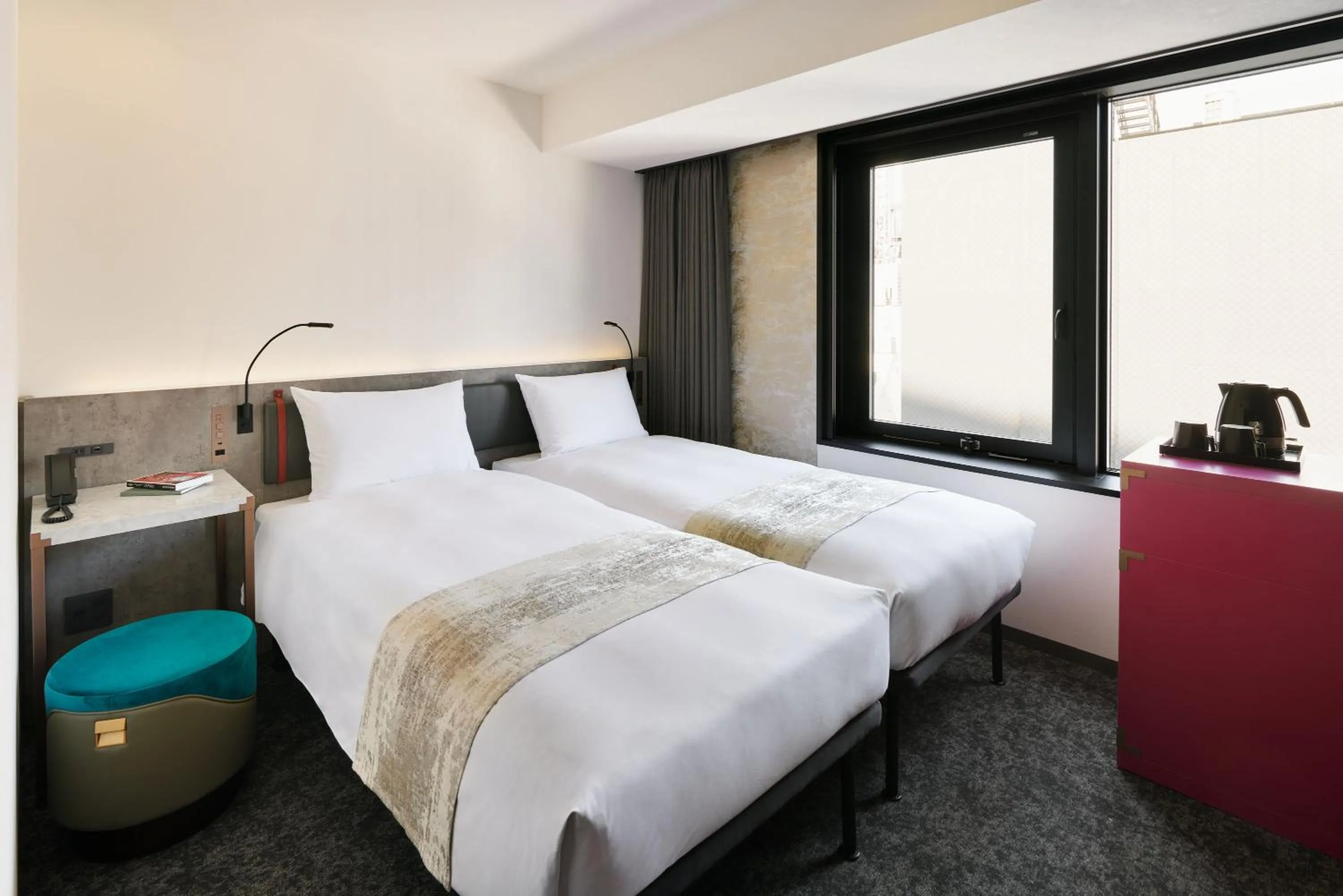 Twin Room - single occupancy in the b ginza