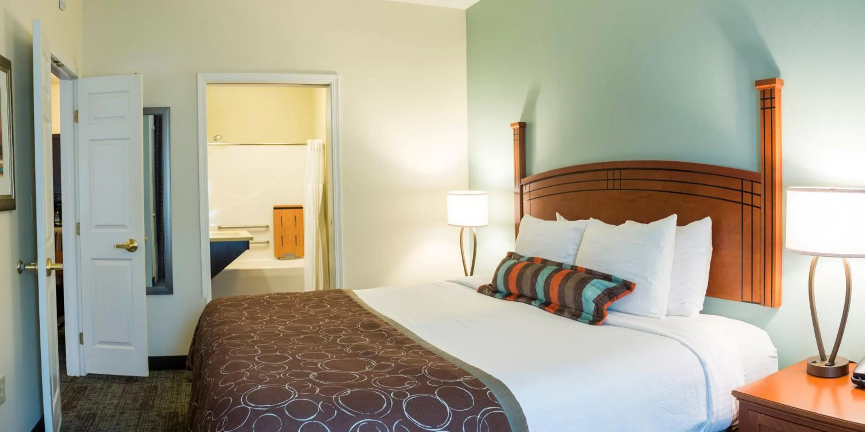 Two-Bedroom Suite - Mobility Accessible Tub in Staybridge Suites Fargo by IHG