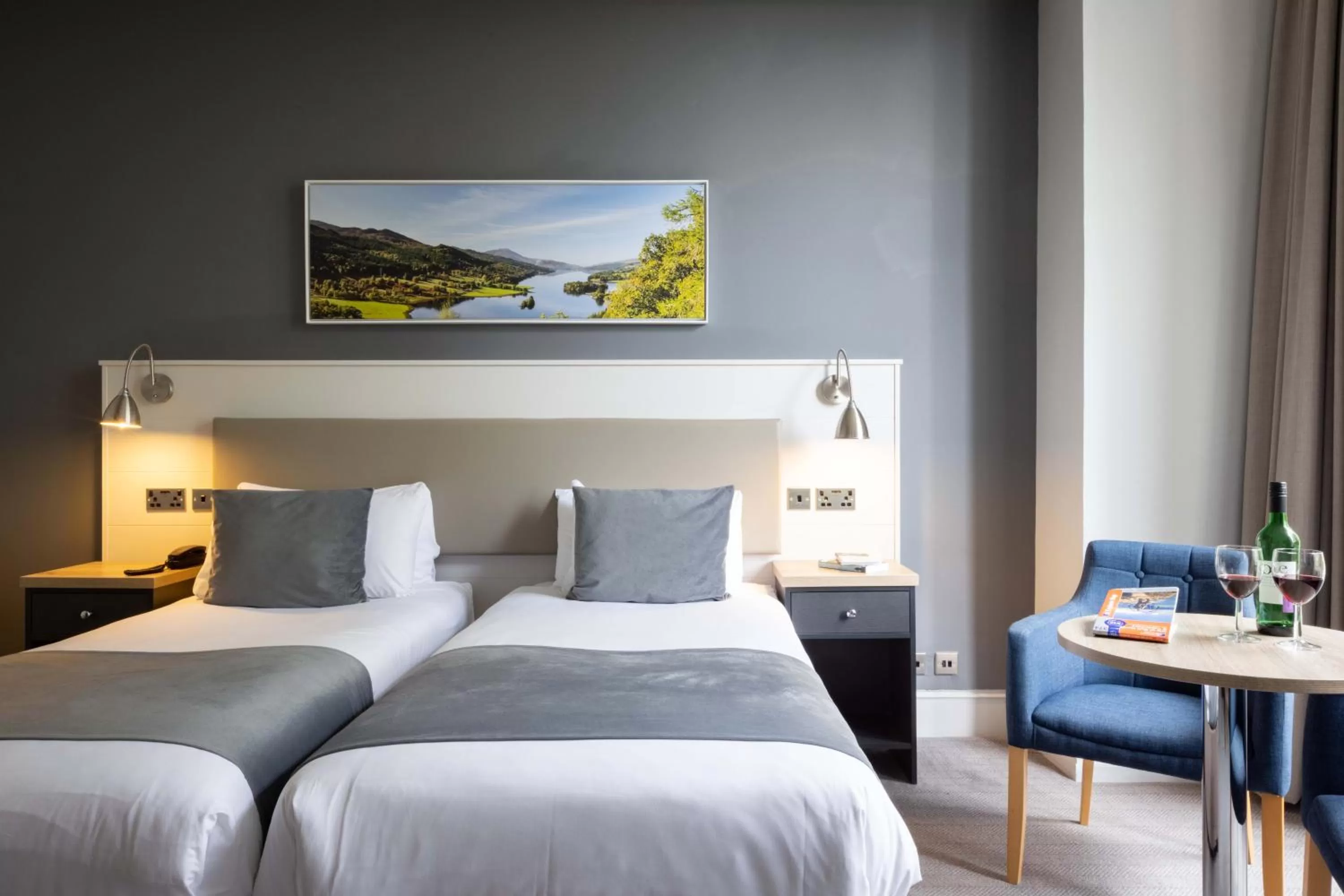 Superior Twin Room in The Pitlochry Hydro Hotel