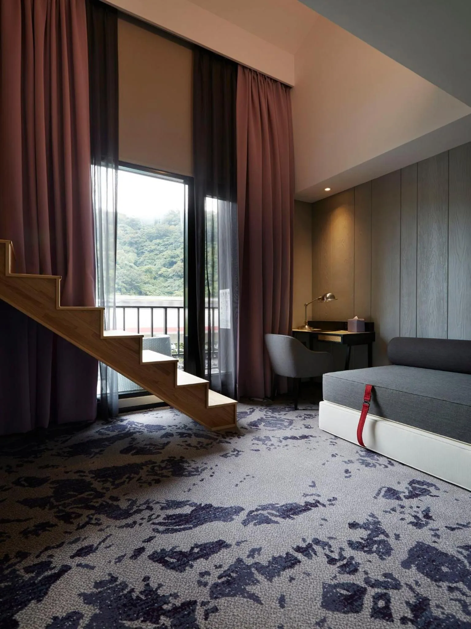 Deluxe Loft Suite with Balcony in Tango Inn Taipei Jihe