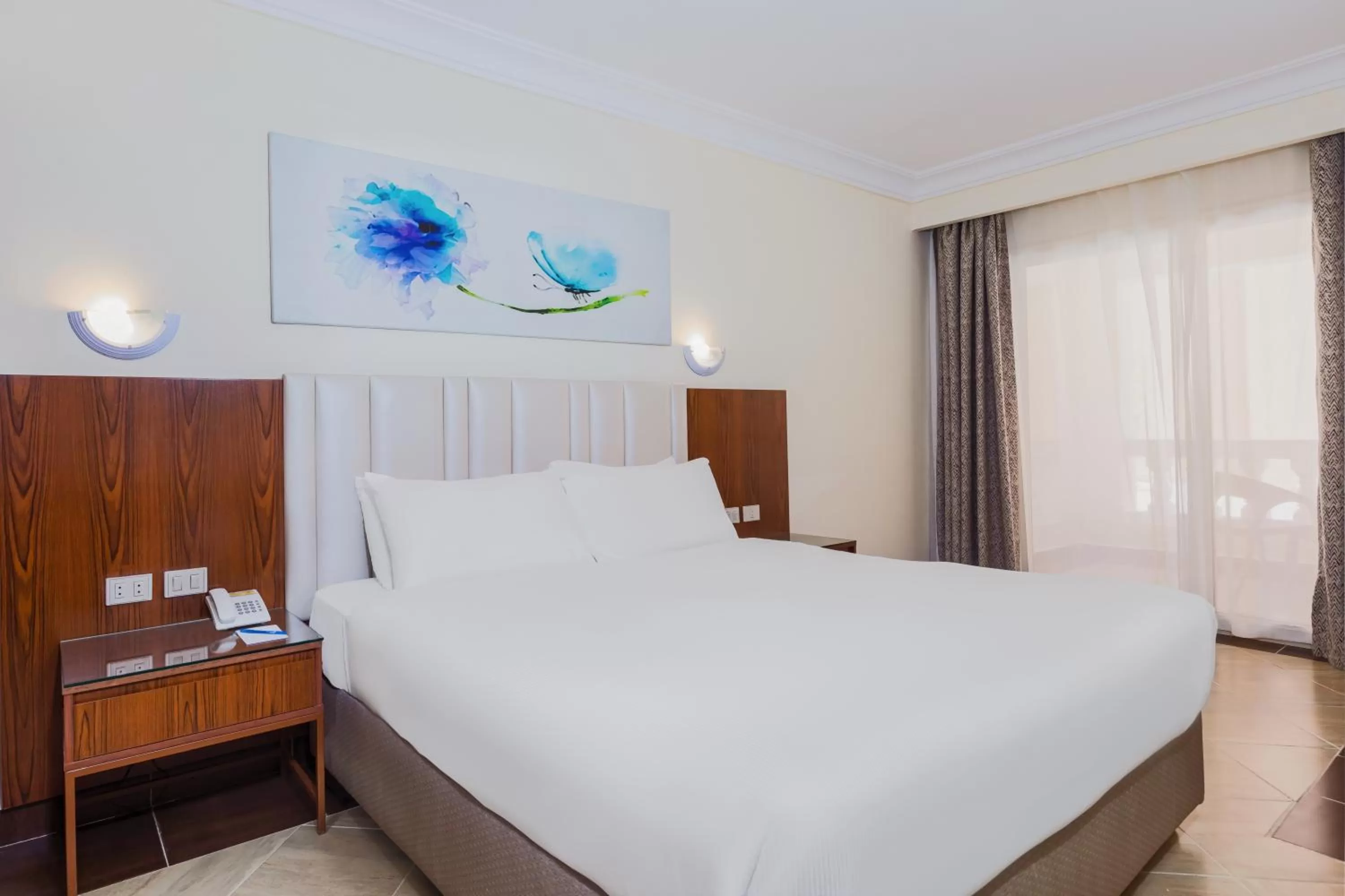 Deluxe Room with Pool View- Alf Leila Wa Leila Area in Pickalbatros Jungle Aqua Park - Neverland Hurghada