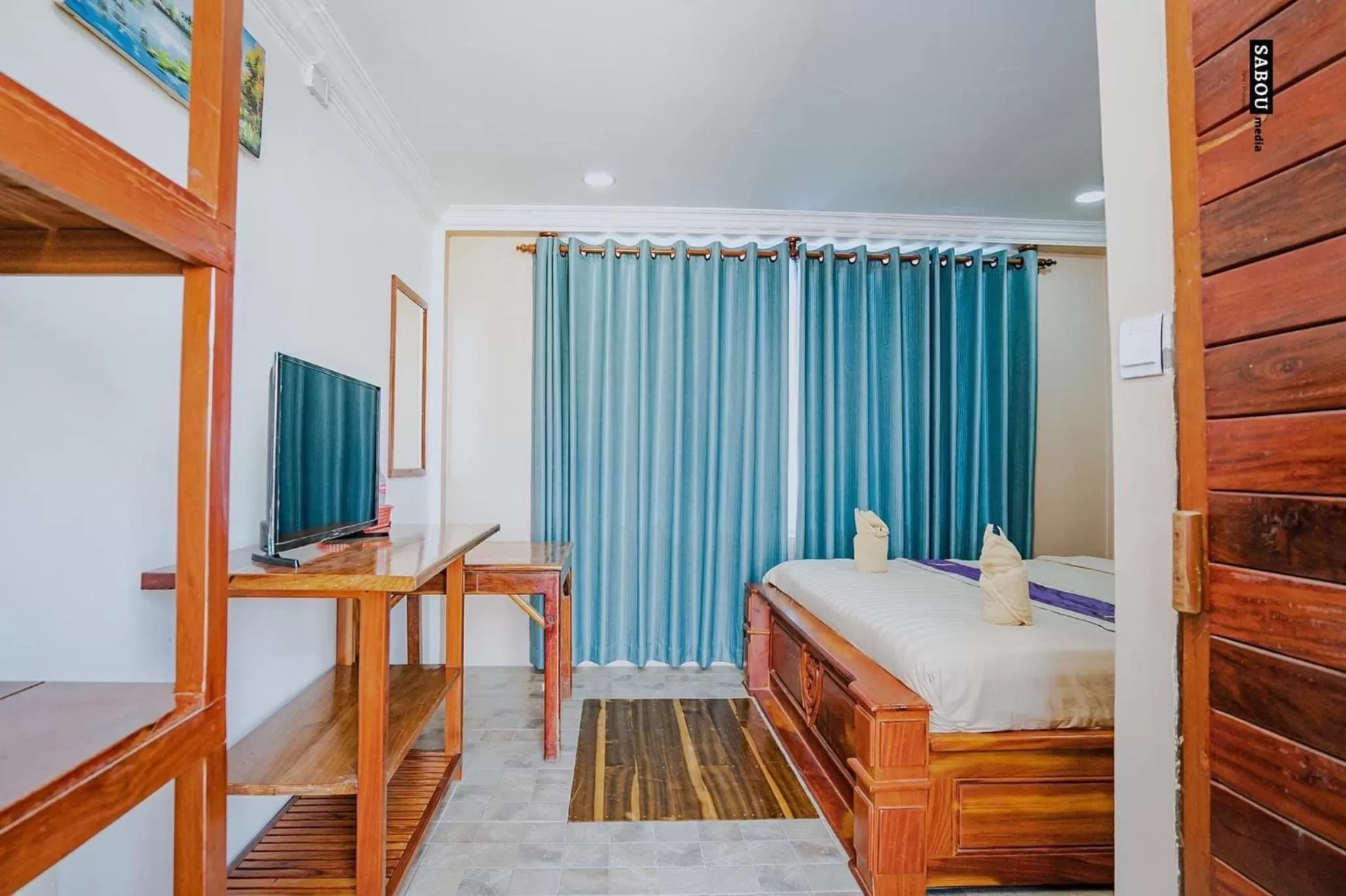 Deluxe Double Room in Neakru Guesthouse and Restaurant