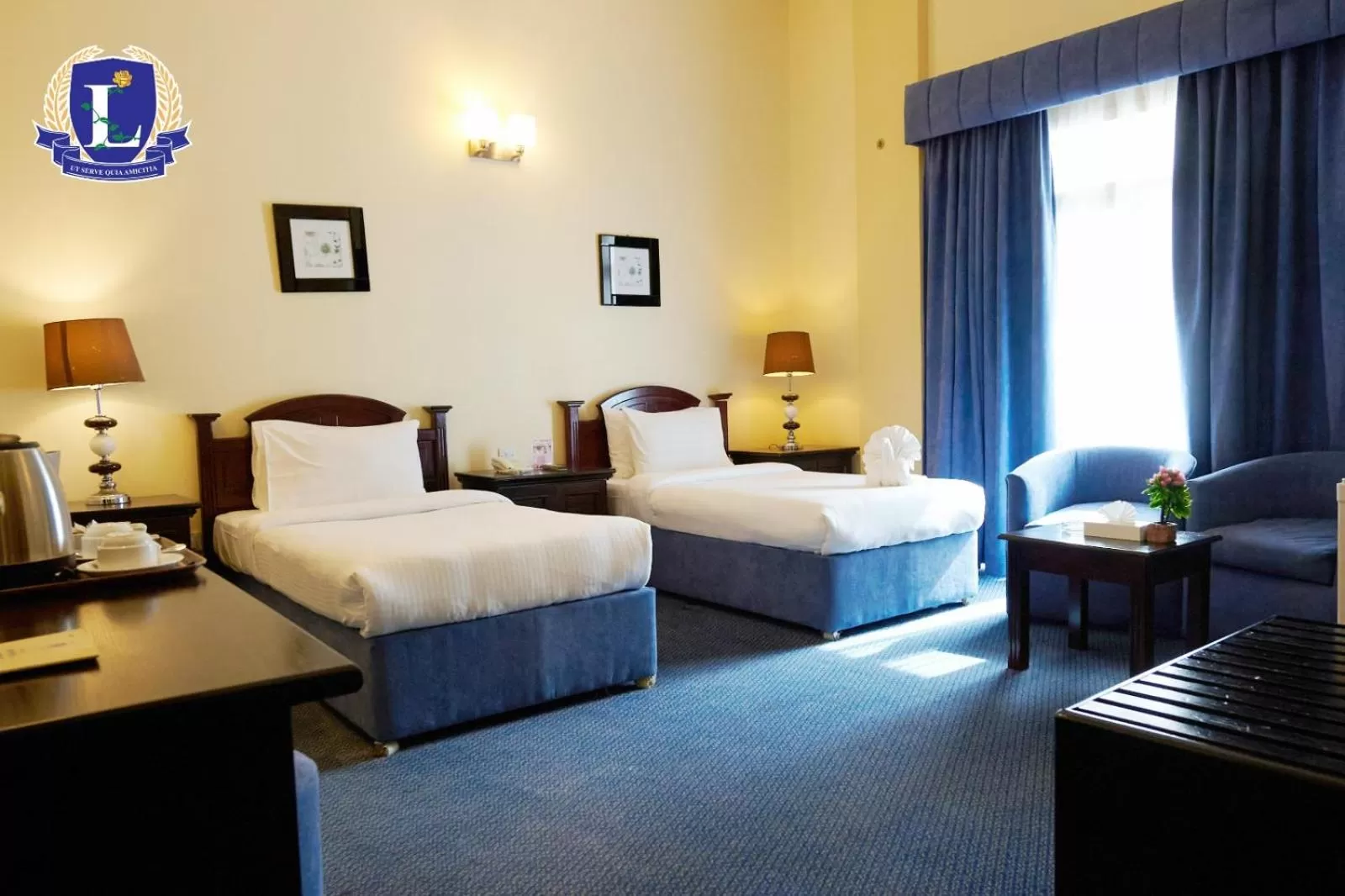 Deluxe Twin Room in La Rosa Hotel, Juffair