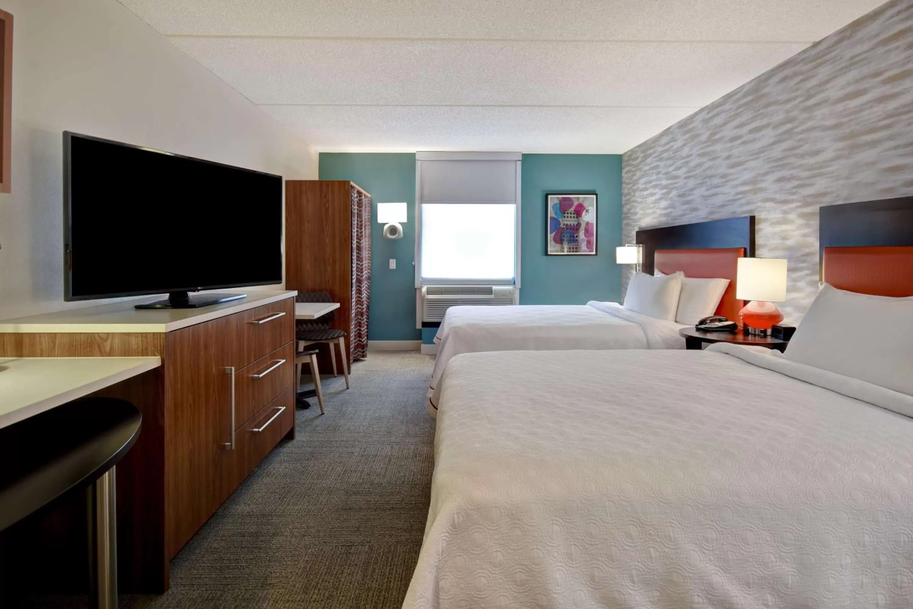 Queen Suite with Two Queen Beds - Hearing Accessible in Home2 Suites by Hilton Nashville Vanderbilt, TN