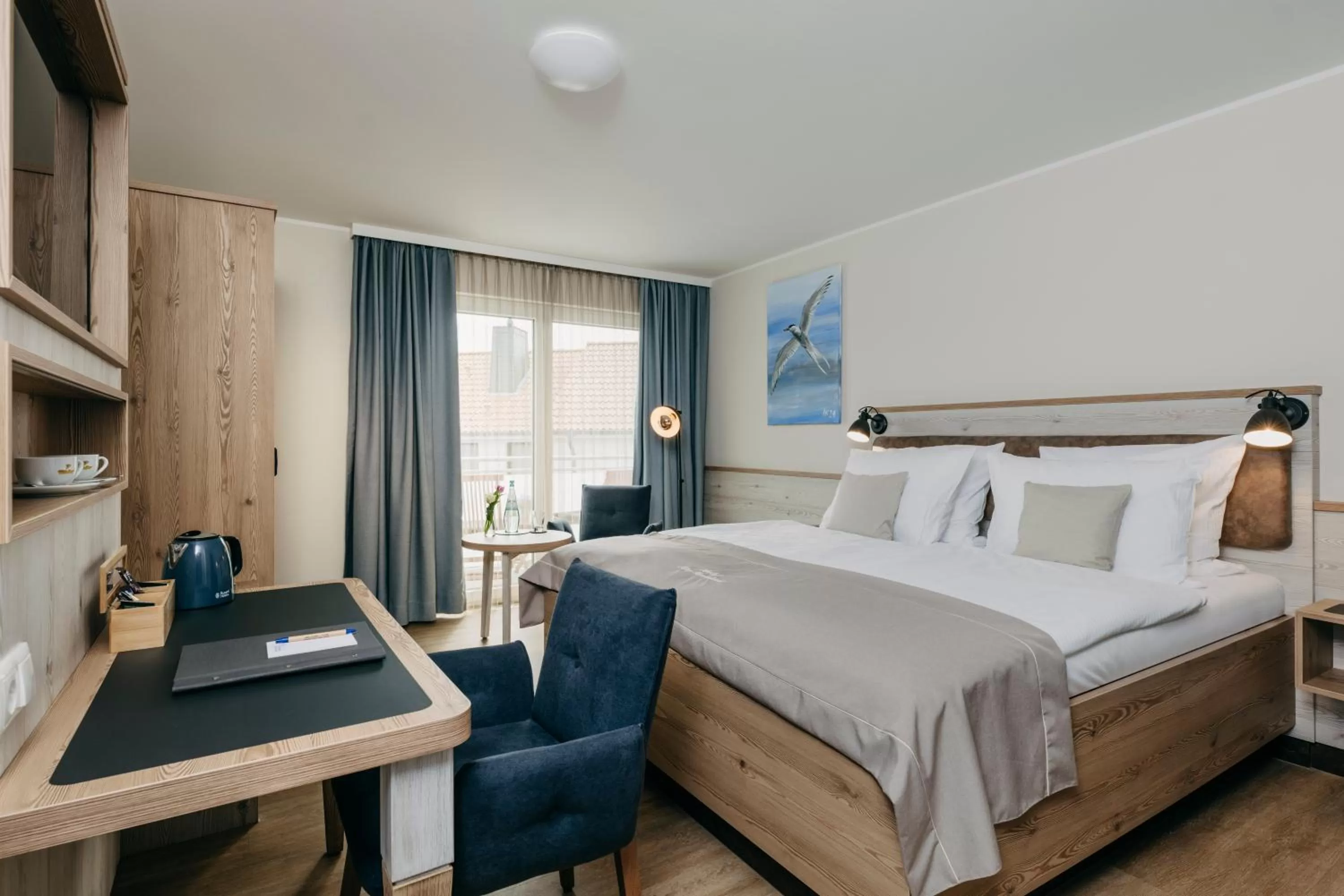 Double Room with Balcony in Hotel Alter Muschelsaal