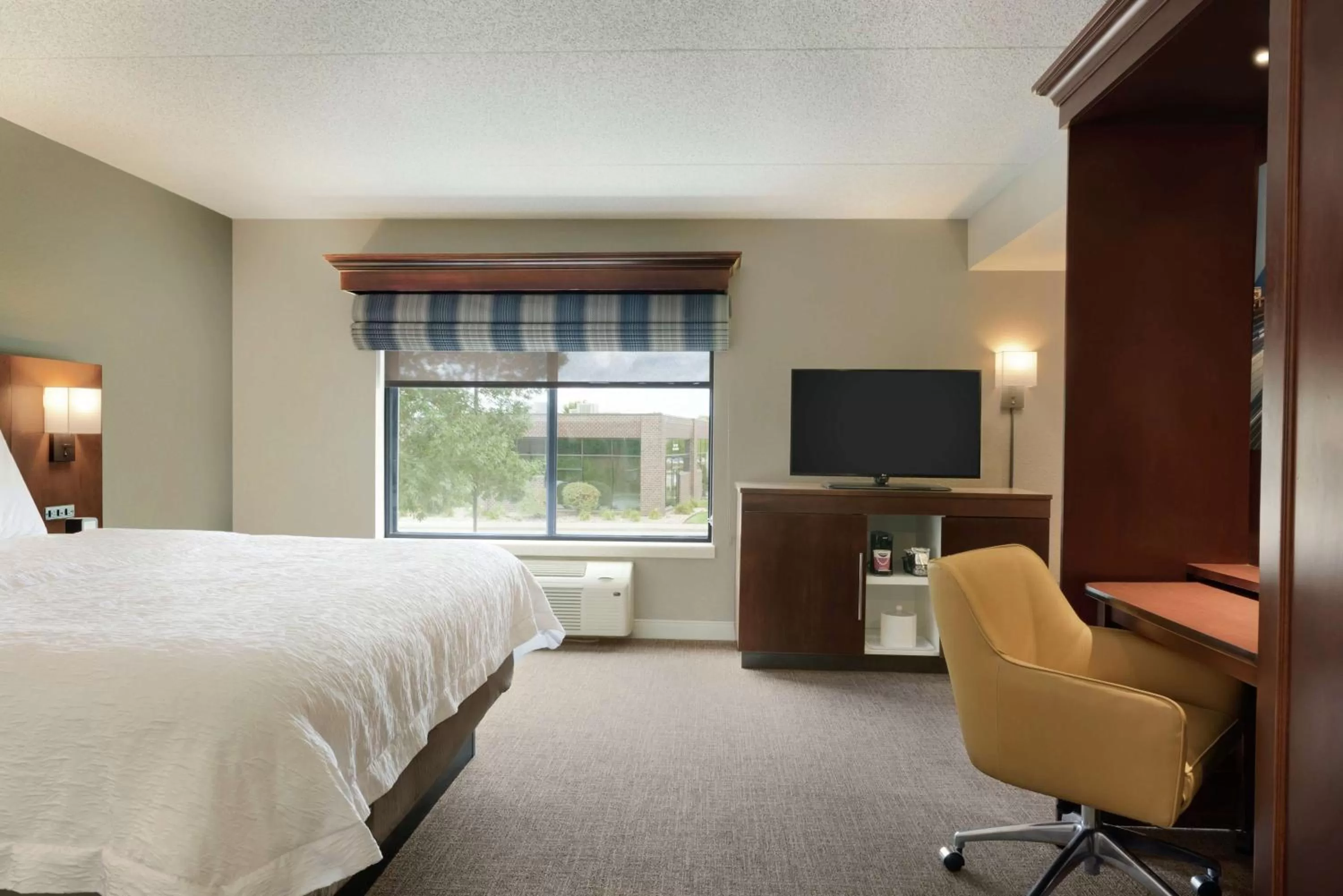 Deluxe King Room with Sofa Bed - Non-Smoking in Hampton Inn West Des Moines Lake Drive