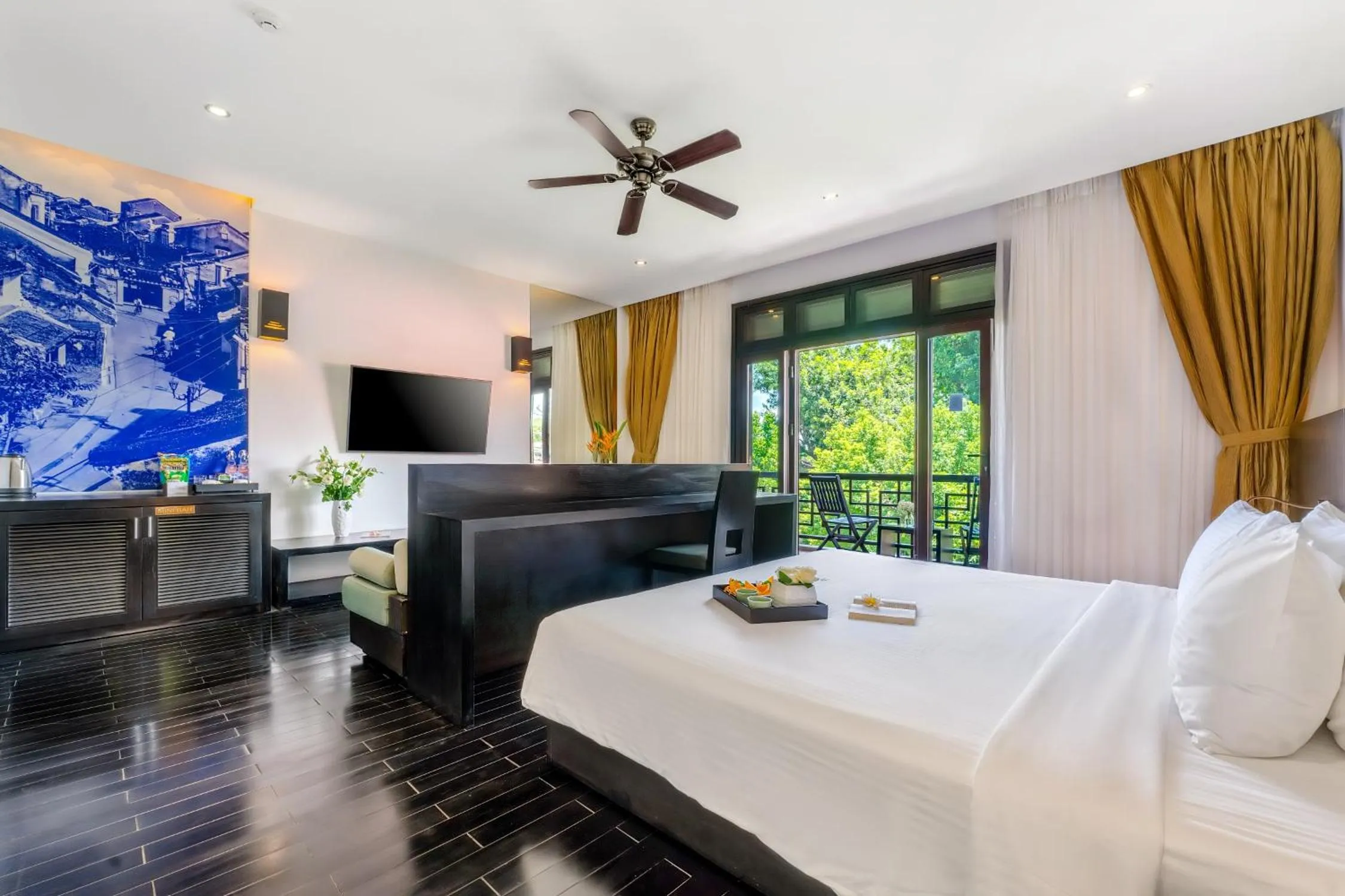 Suite with Balcony Garden/Pool View in HOI AN HISTORIC HOTEL