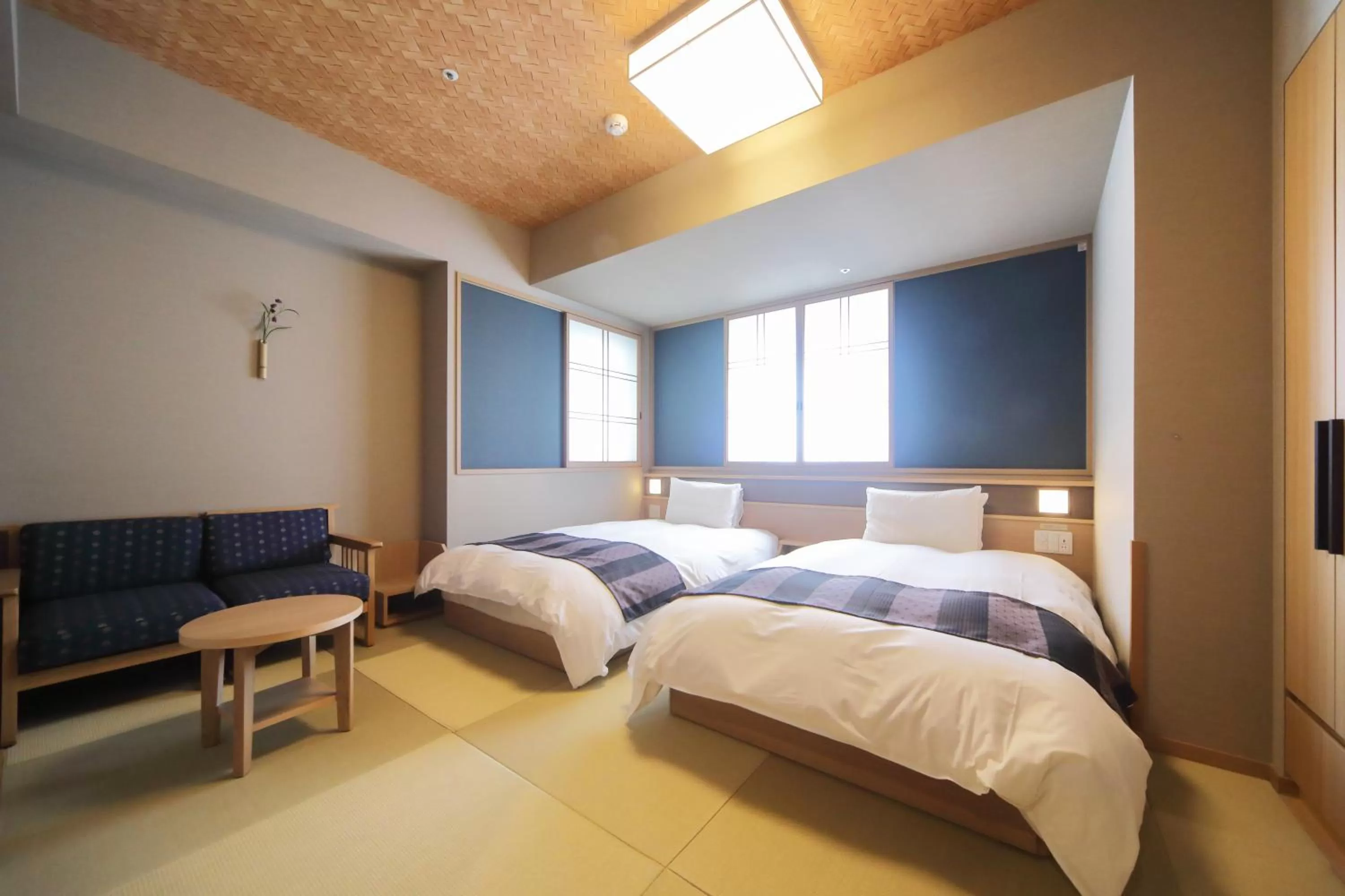 Superior Twin Room with Tatami Floor in Onyado Nono Namba Natural Hot Spring