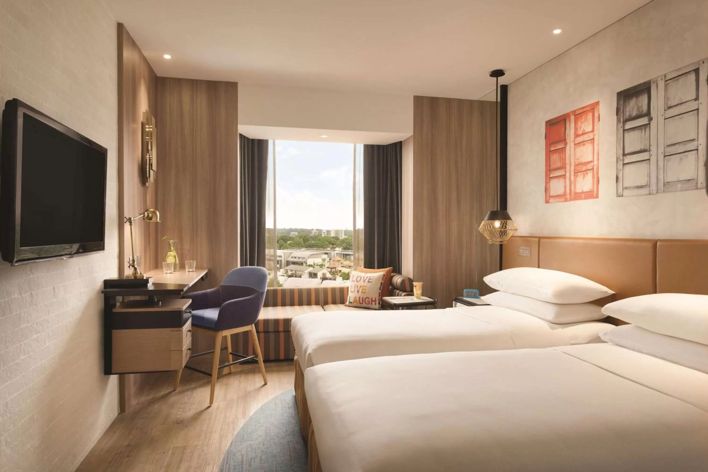 Superior Twin Room in JEN Singapore Tanglin by Shangri-La