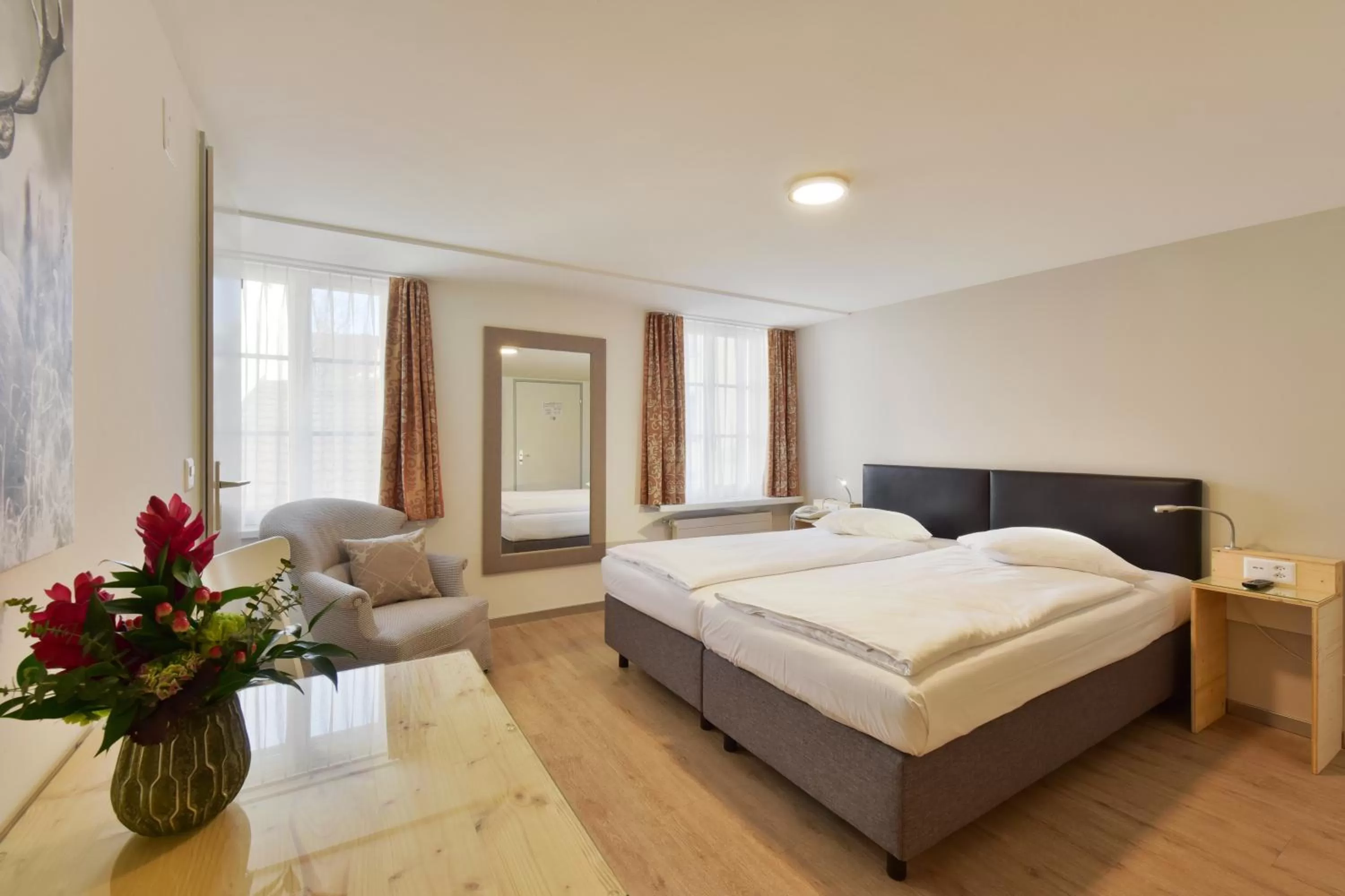 Twin Room in Hotel Hirschen