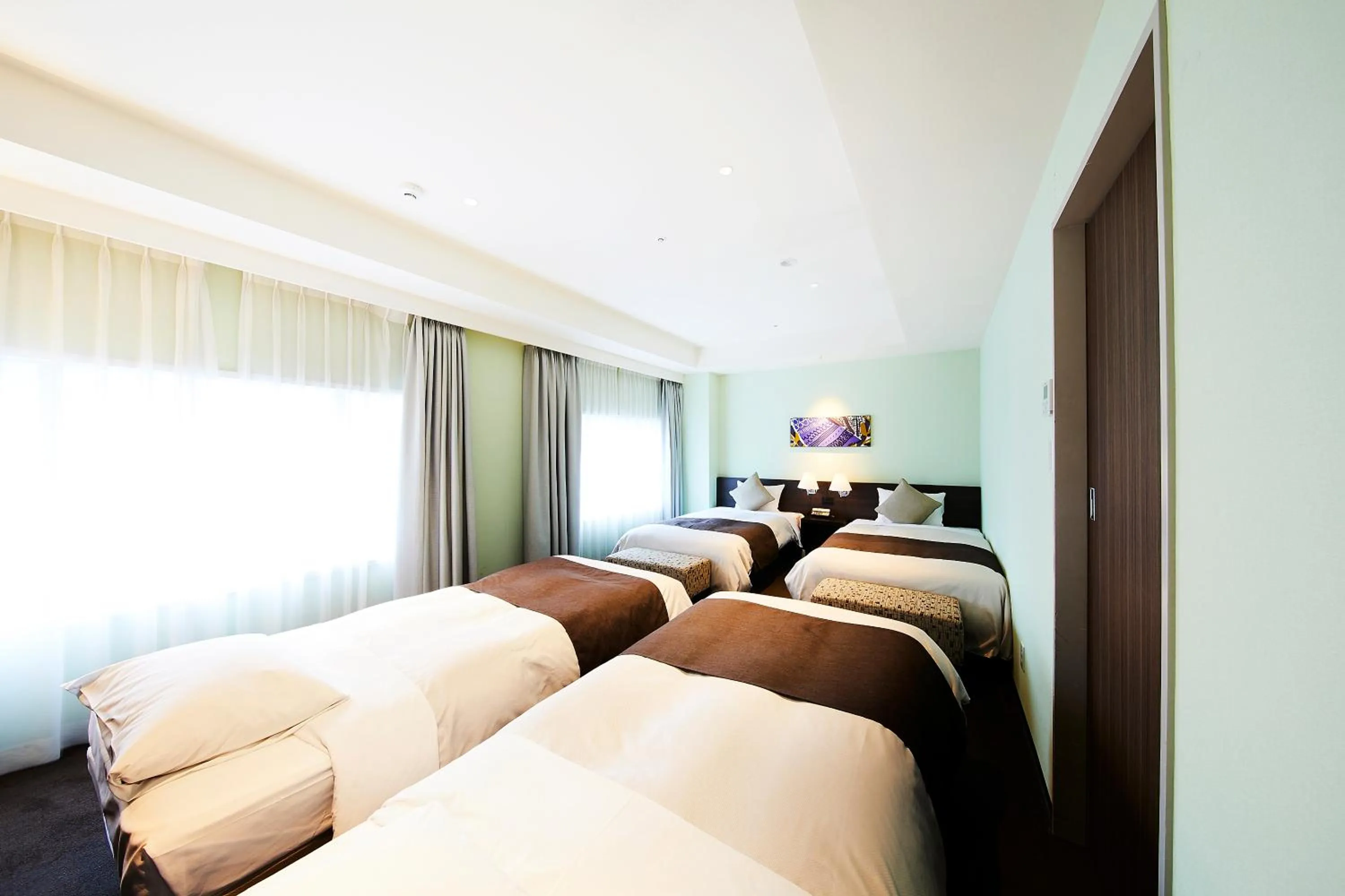 Quadruple Room - Non-Smoking in Ginza Grand Hotel