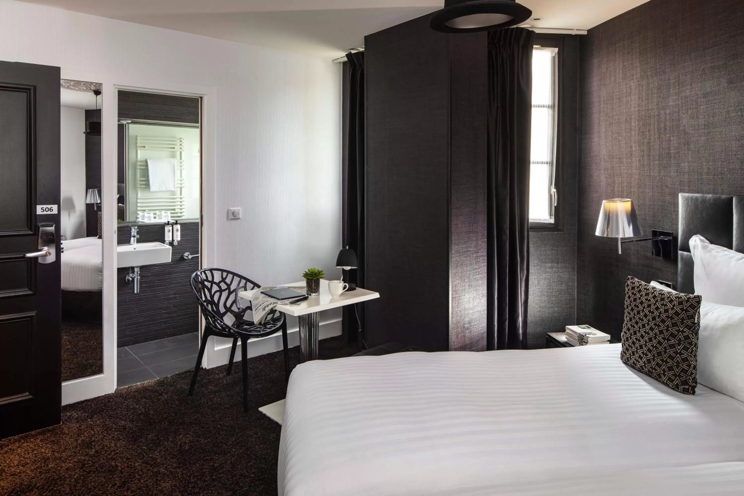 Superior Double Room in First Hotel Paris Tour Eiffel