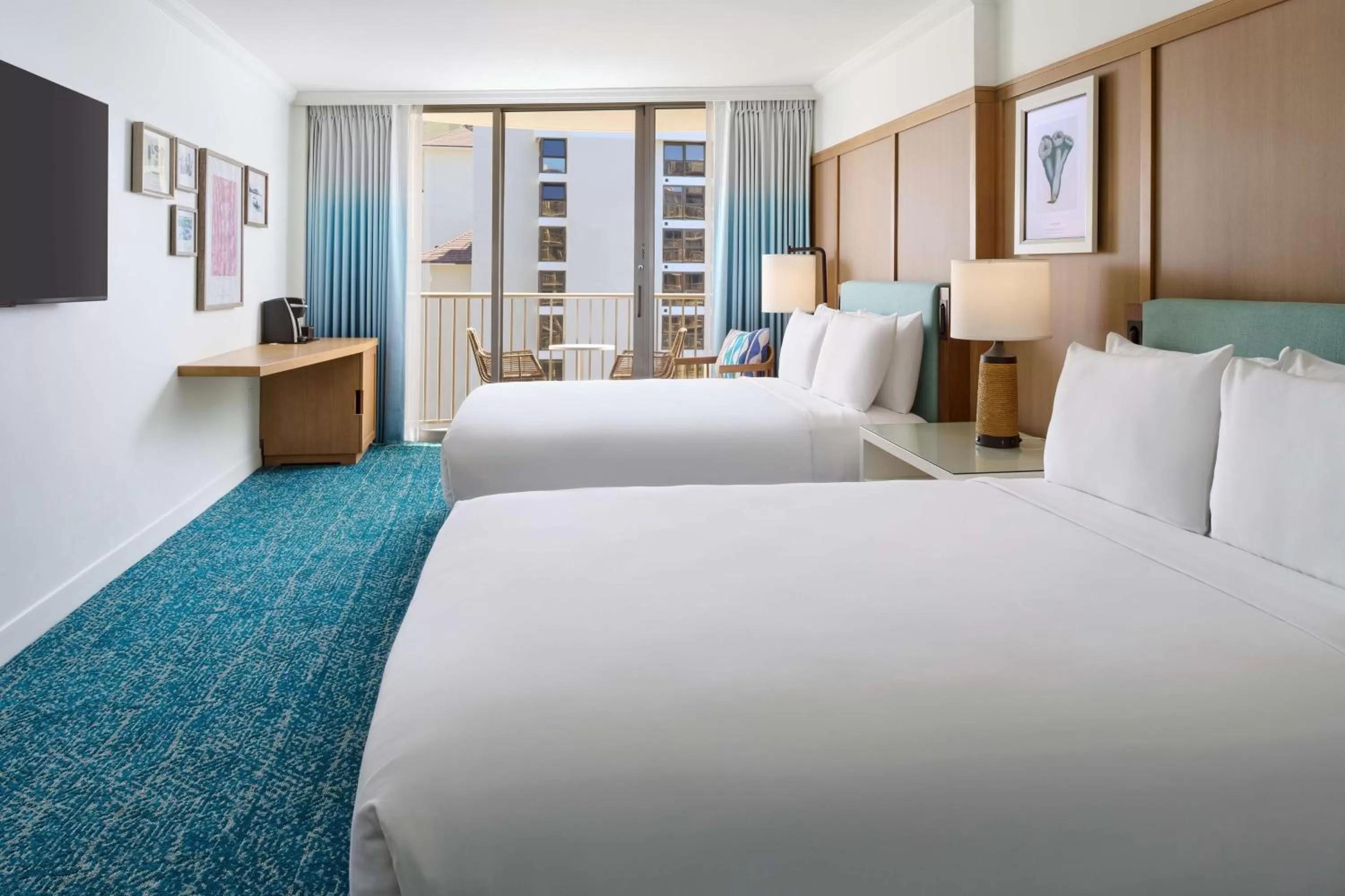 Club Resort View 2 Queen Beds in OUTRIGGER Reef Waikiki Beach Resort