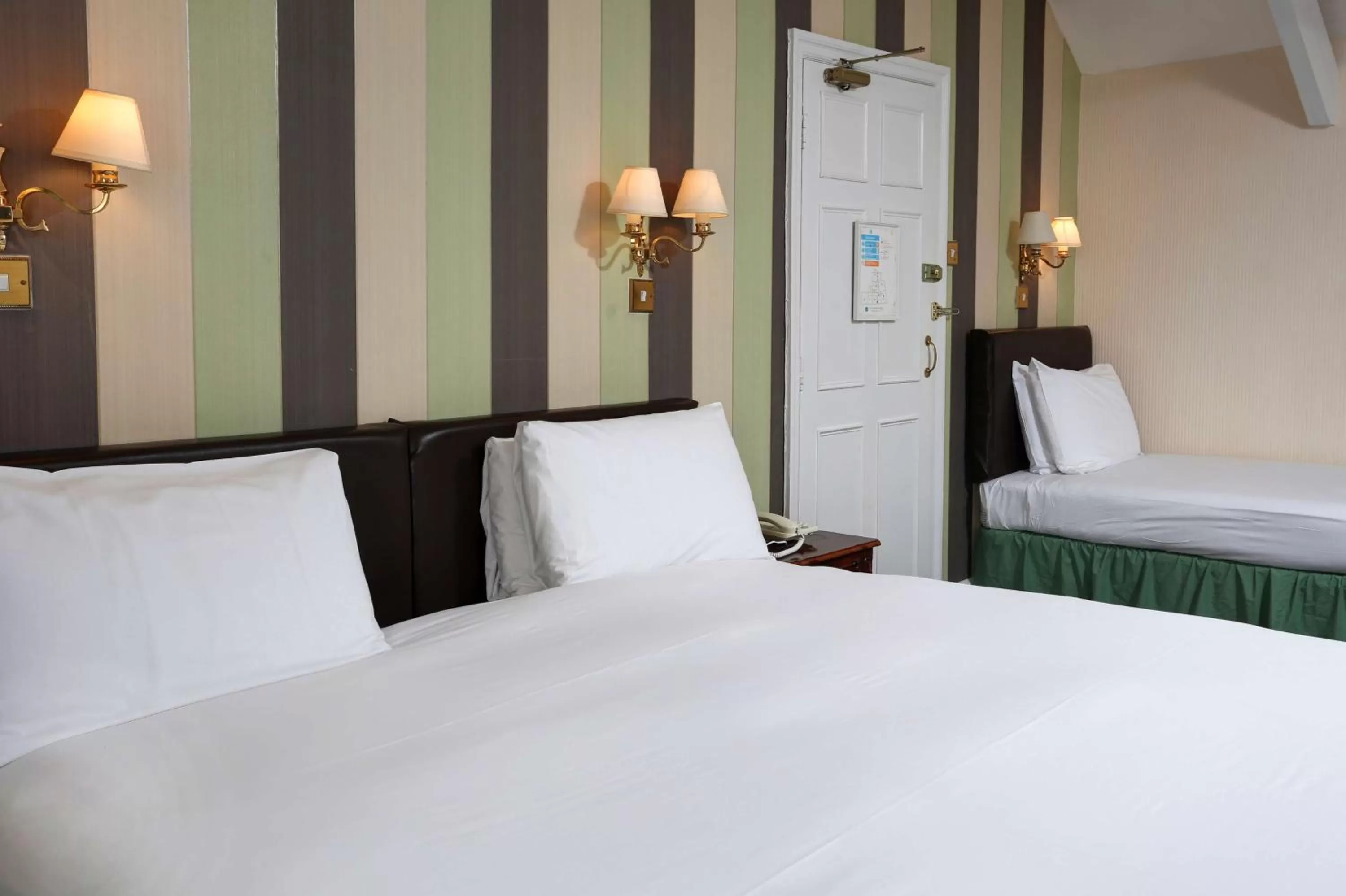 Family Room with Double and Two Single Beds in Best Western The George Hotel, Swaffham