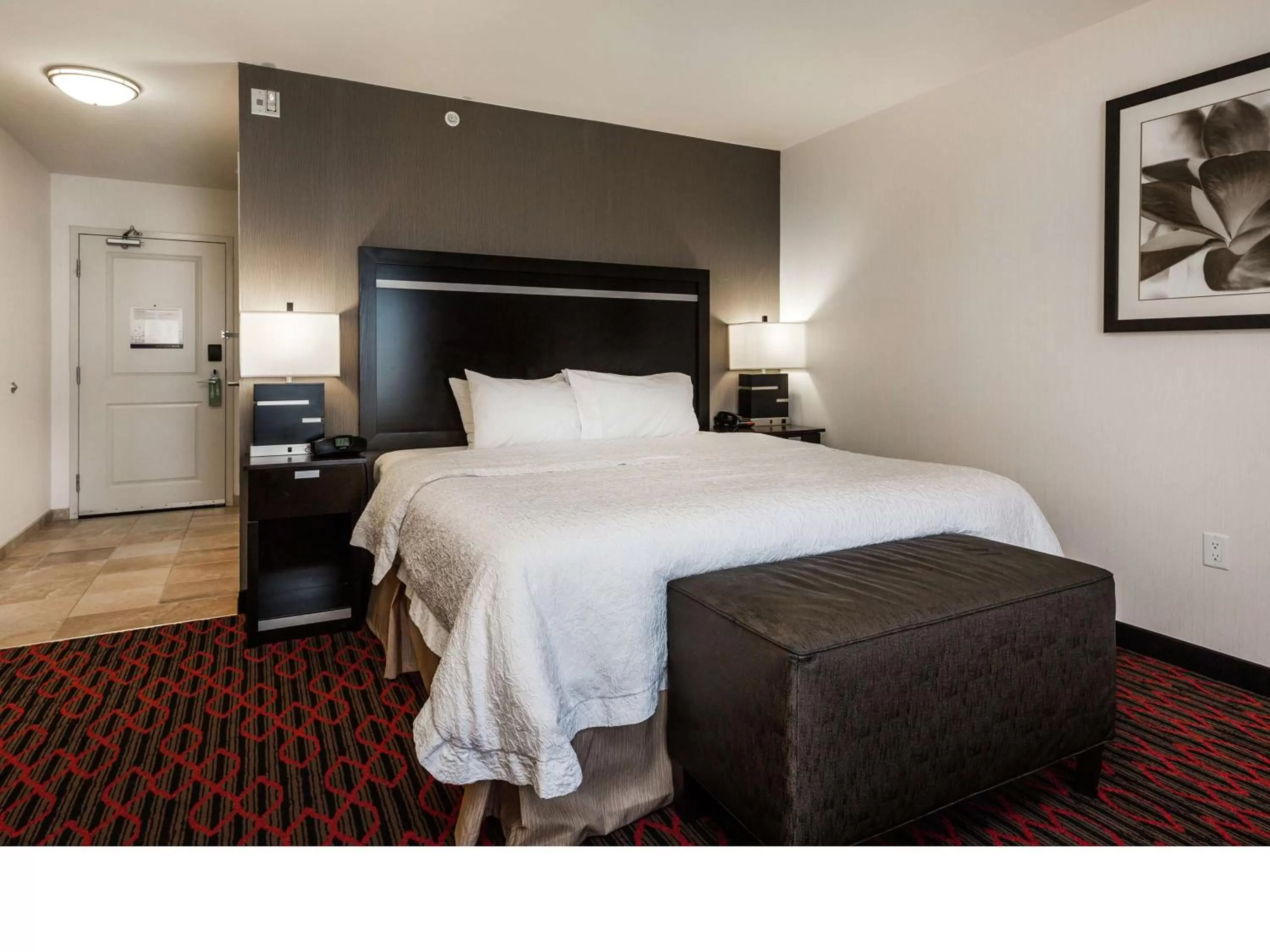 King Room with King Bed - Non-Smoking in Hampton Inn & Suites by Hilton Lethbridge