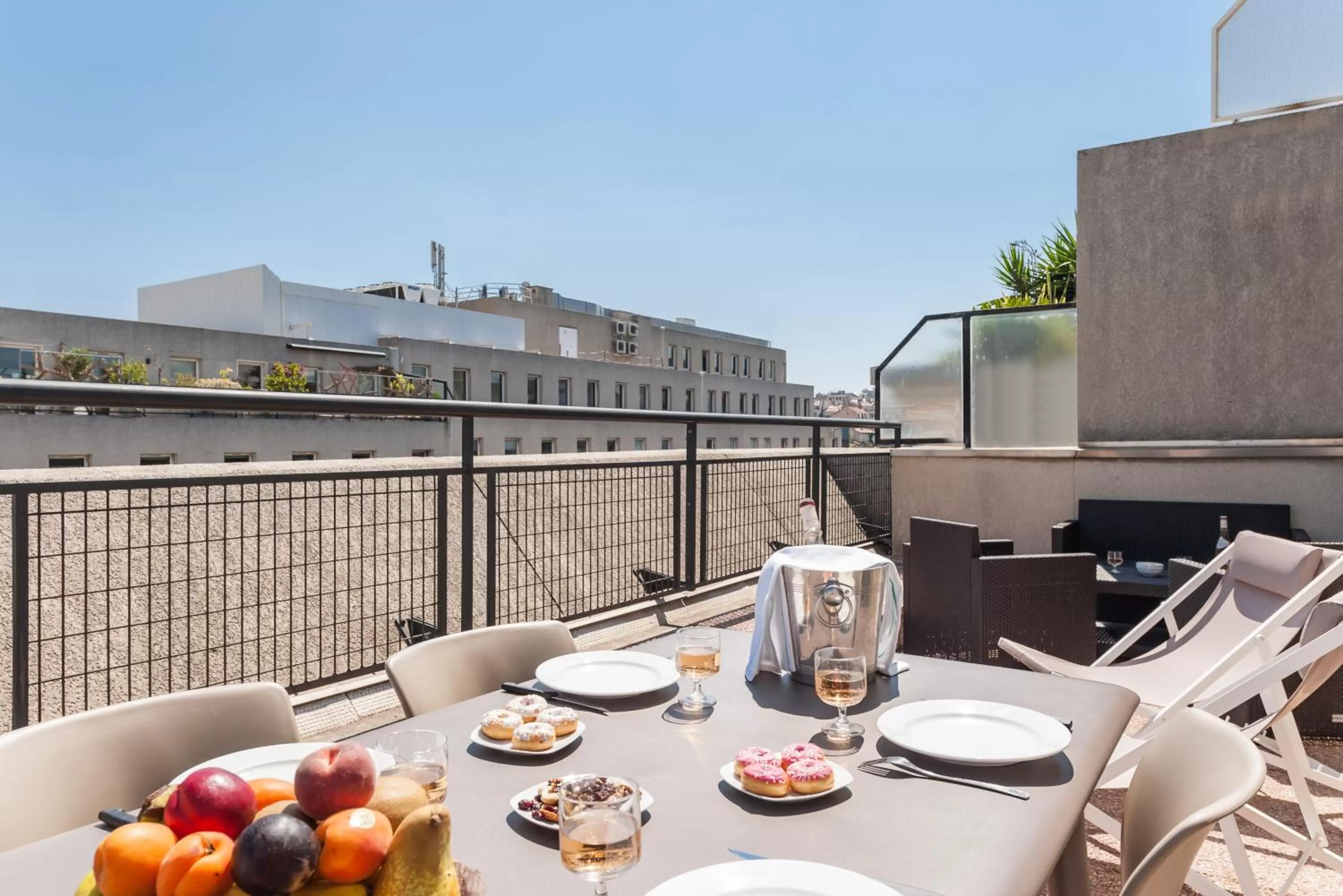  Apartment with Terrace (2 Adults + 2 Children)  in Residhotel Le Grand Prado