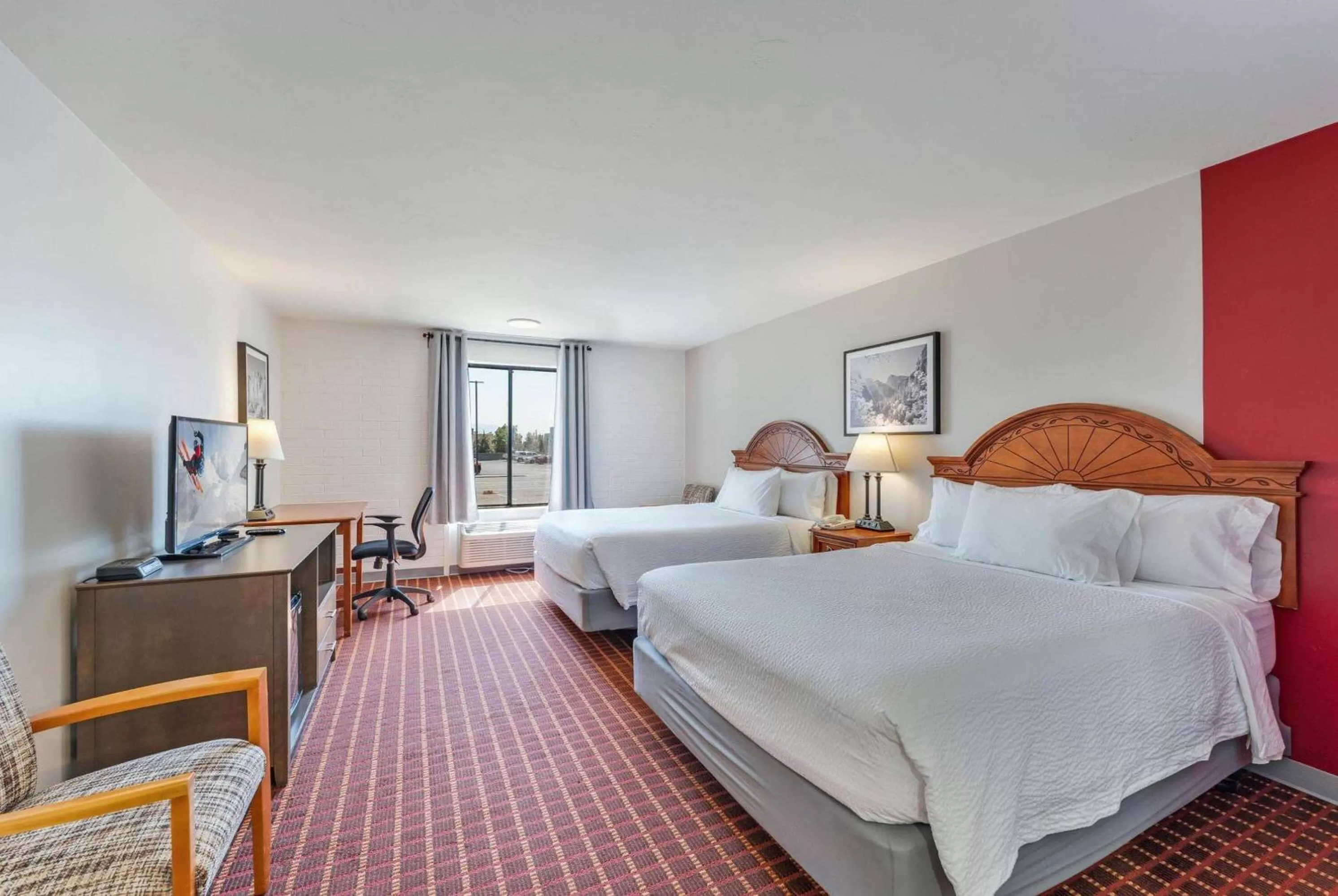 Queen Room with Two Queen Beds - Non-Smoking in Ramada by Wyndham Richfield UT I-70