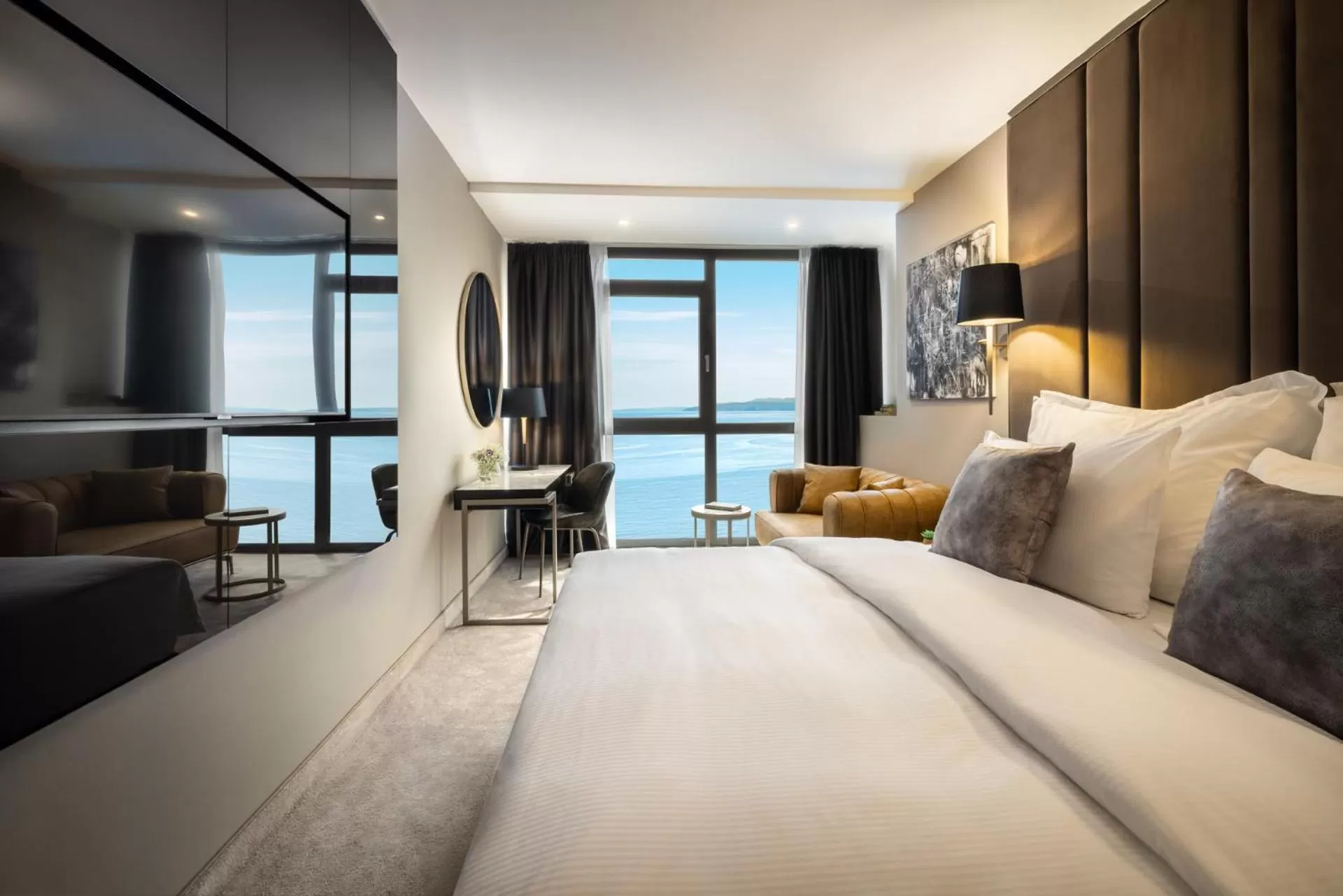 Premium Double or Twin Room with Sea View in Grand Hotel Adriatic