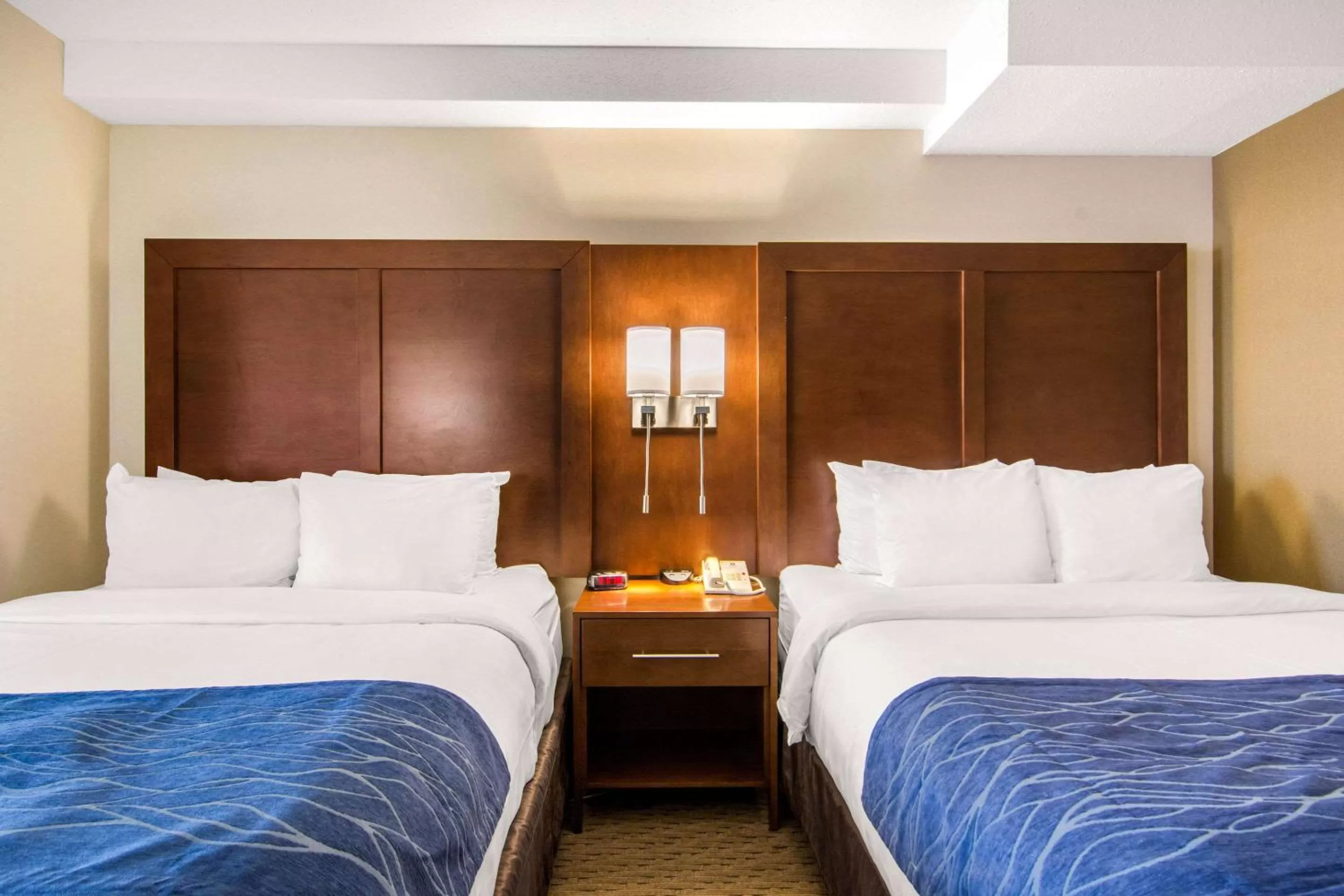 Queen Room with Two Queen Beds - Non-Smoking in Comfort Inn & Suites