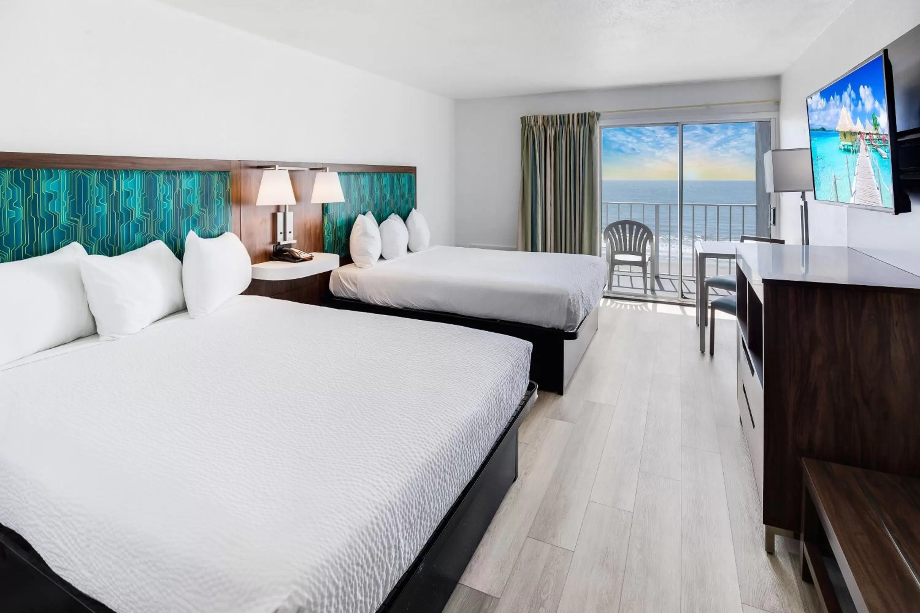 Oceanfront Efficiency in Blu Atlantic Hotel & Suites