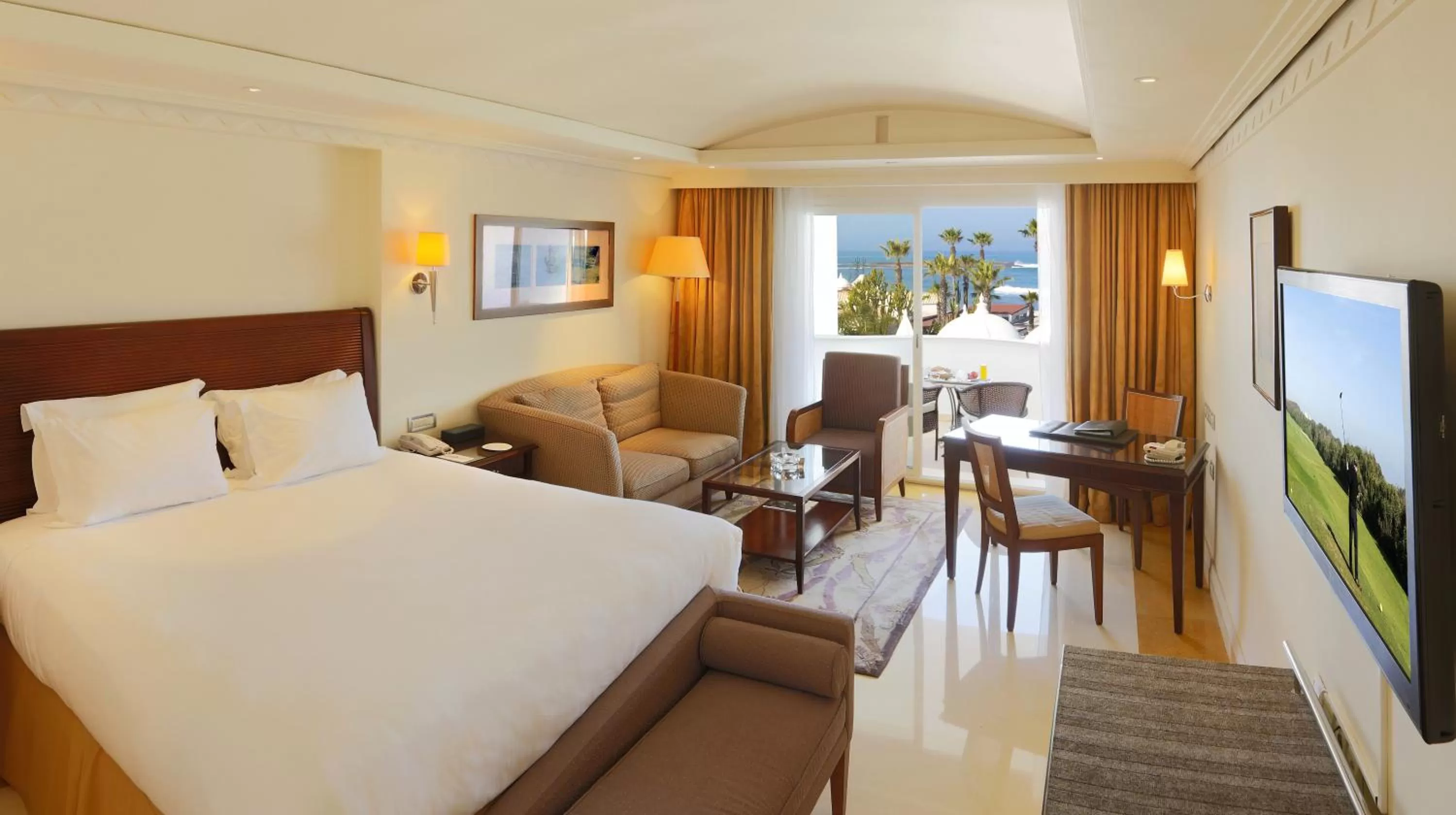 Double Room on Sea Side in L' Amphitrite Palace Beach Resort & Spa