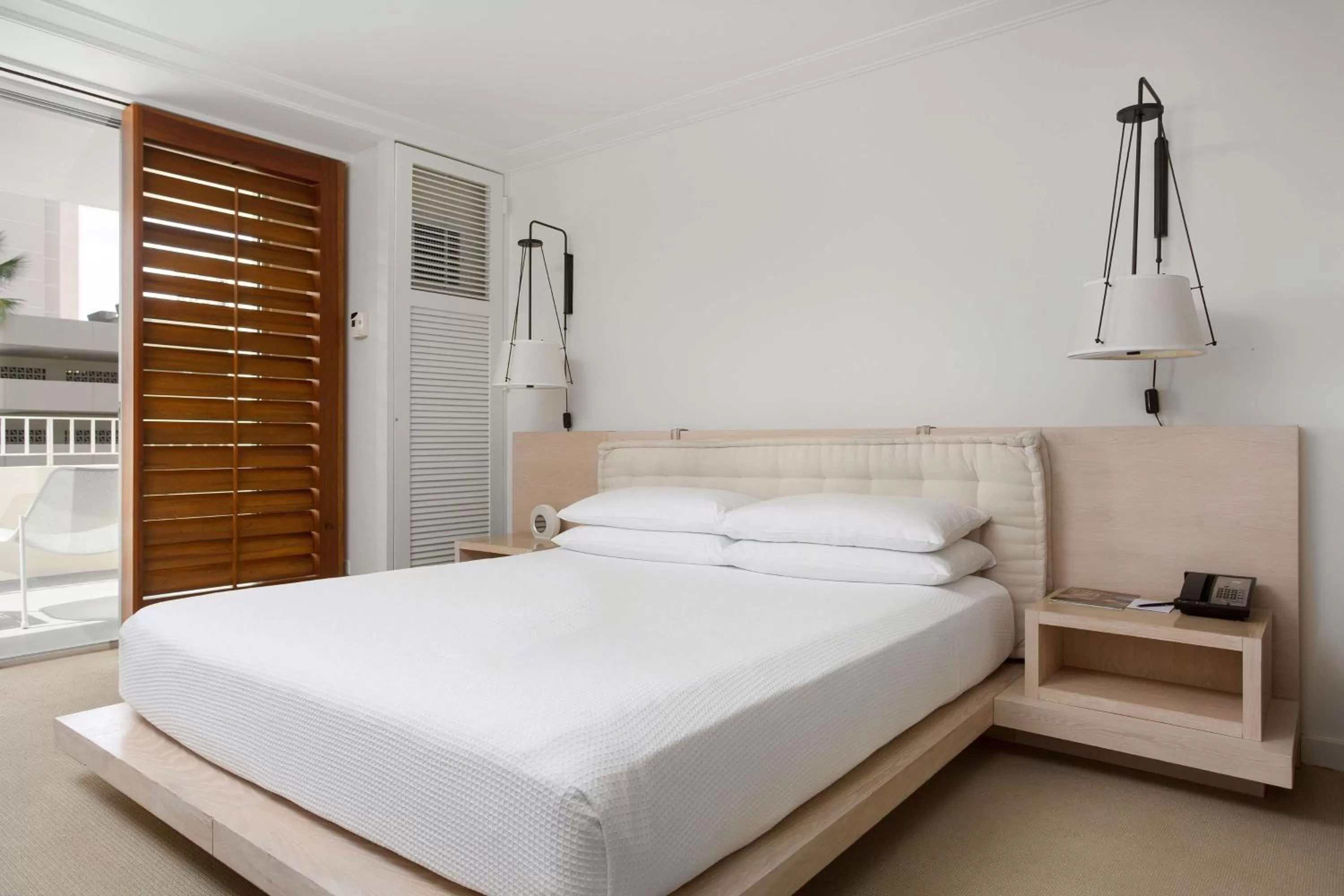 Premier King Room with Roll-In Shower and City View in Hilton Vacation Club The Modern Honolulu