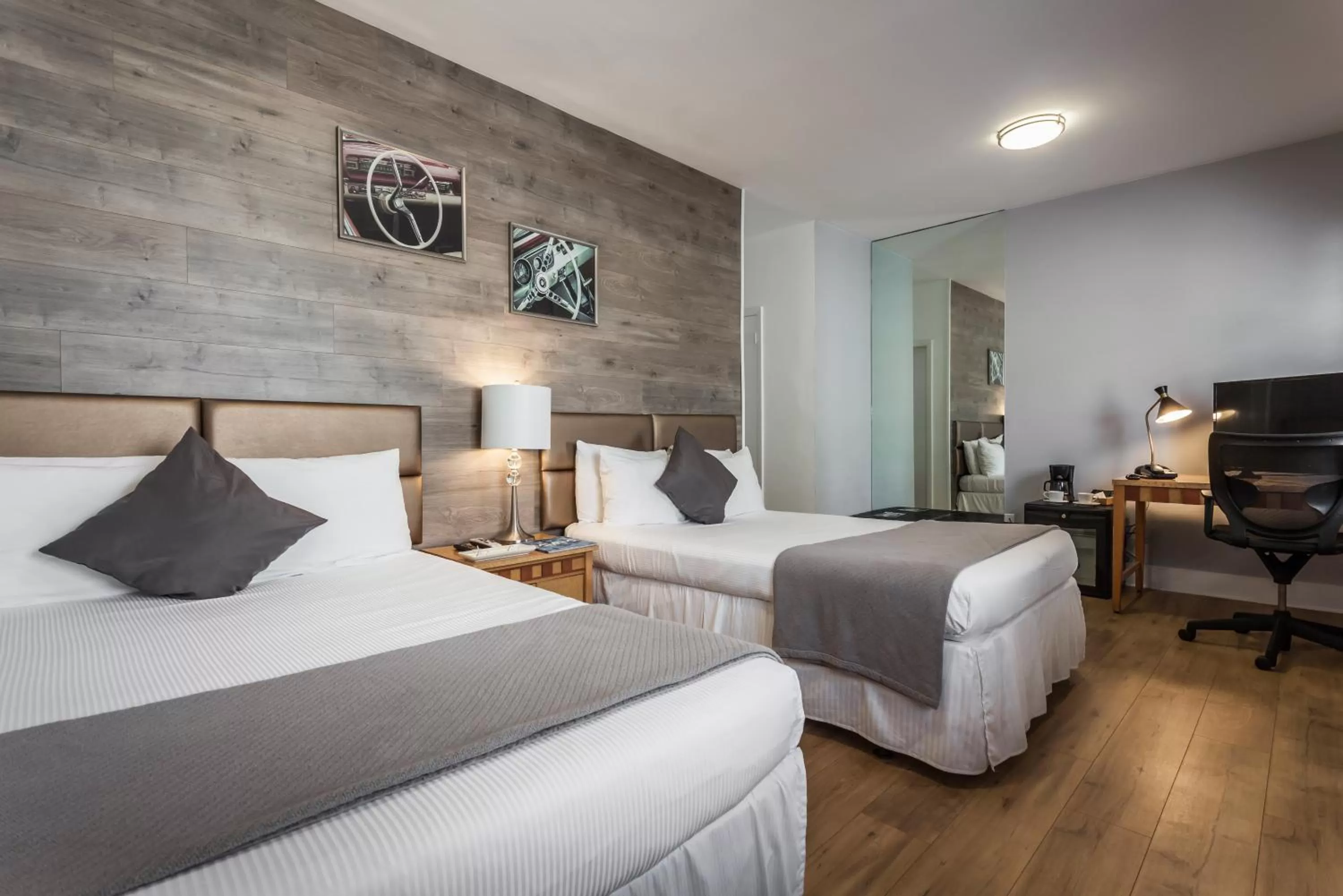 Double Room with Two Double Beds in Century Hotel