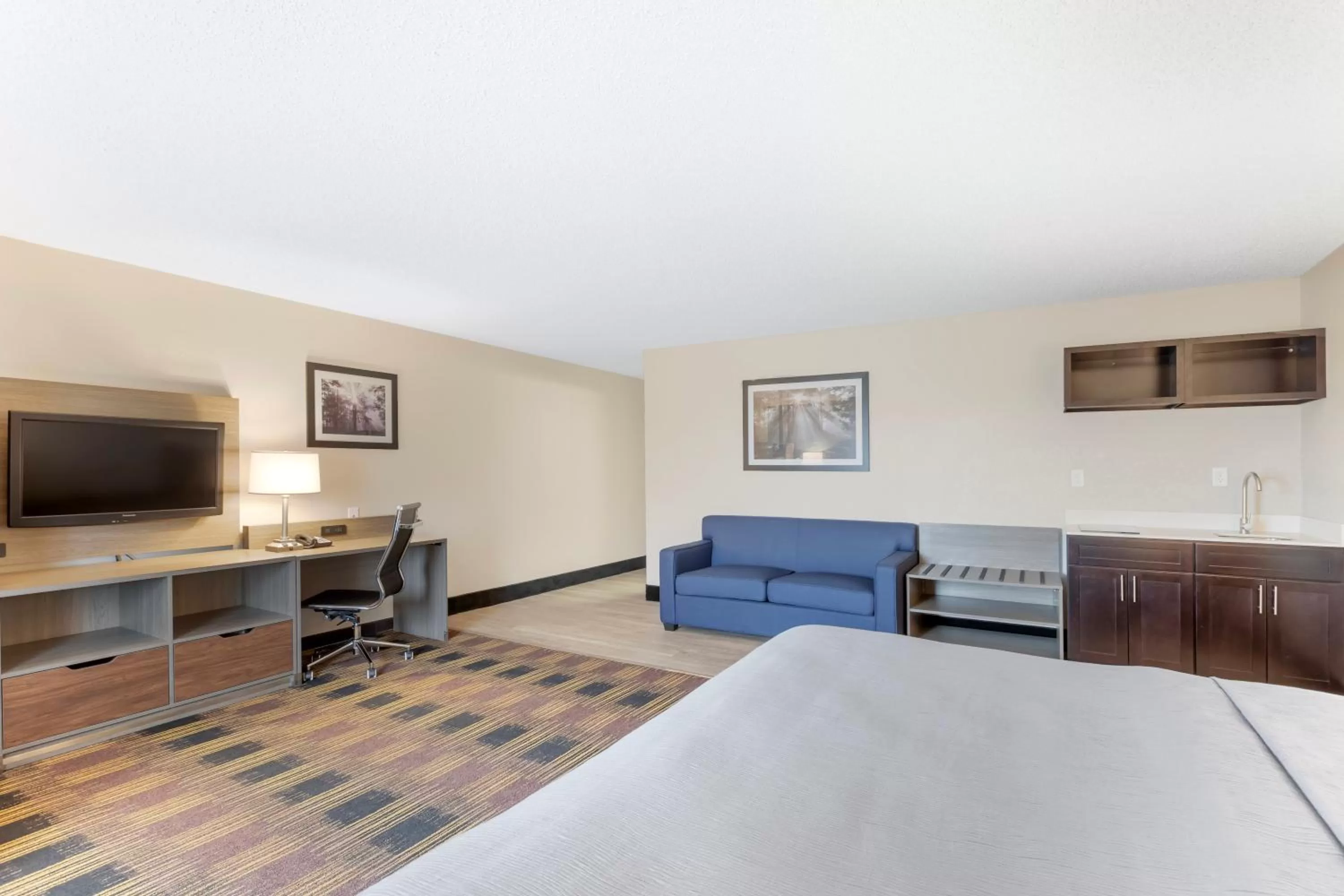 Efficiency King Suite - Non Smoking in Quality Inn Newton at I-80