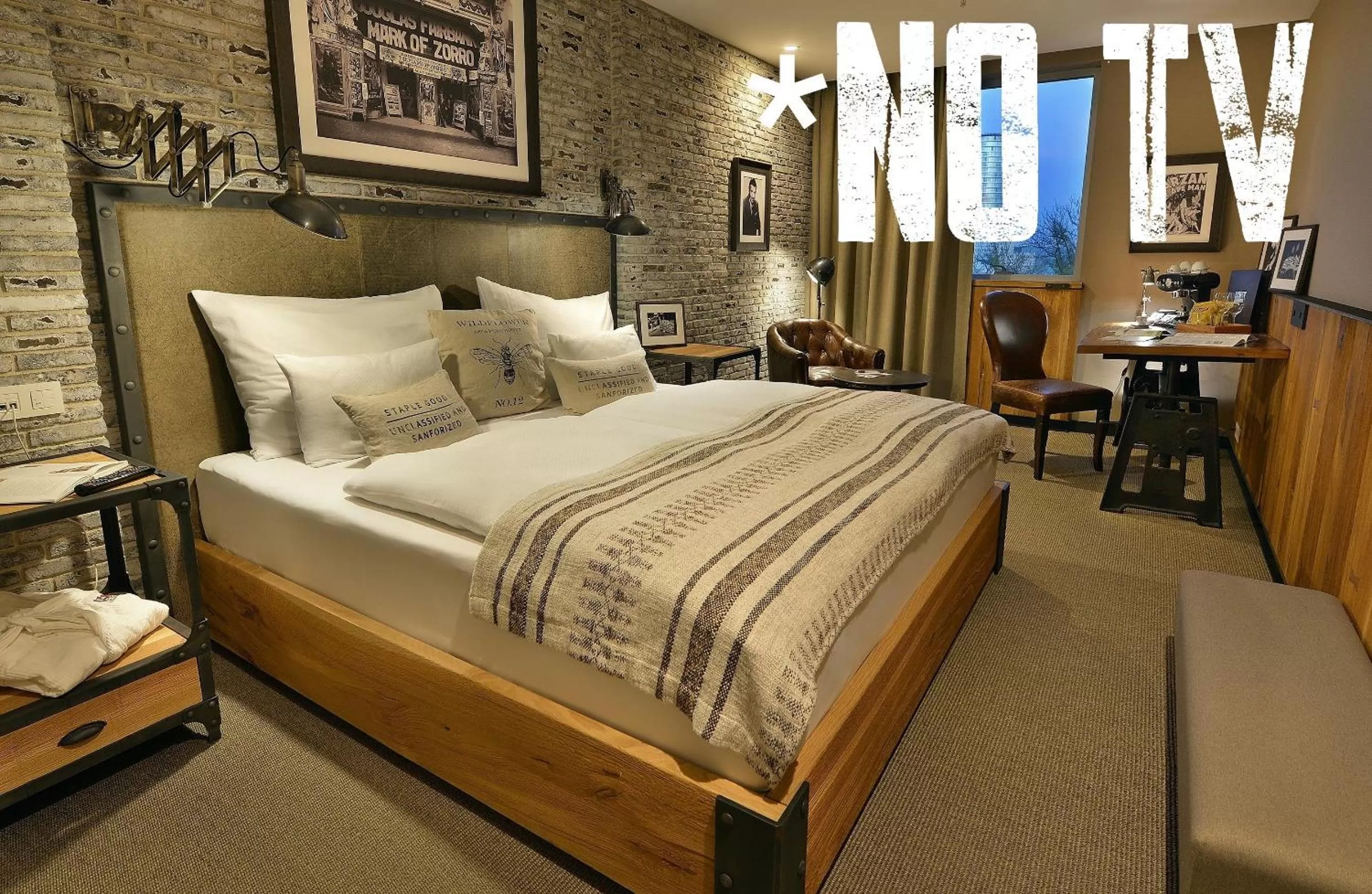 Double Room no TV (including daily refilled free mini bar) in LOFT Hotel Bratislava