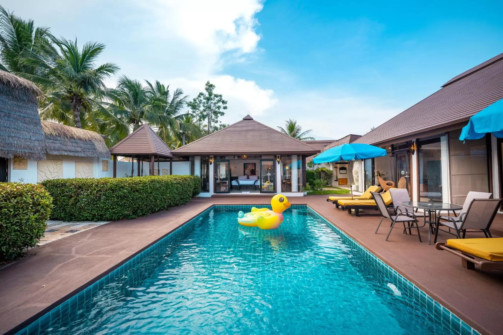 Three-Bedroom Villa with Private Pool in Dhevan Dara Resort & Spa Hua Hin - Pool Villa