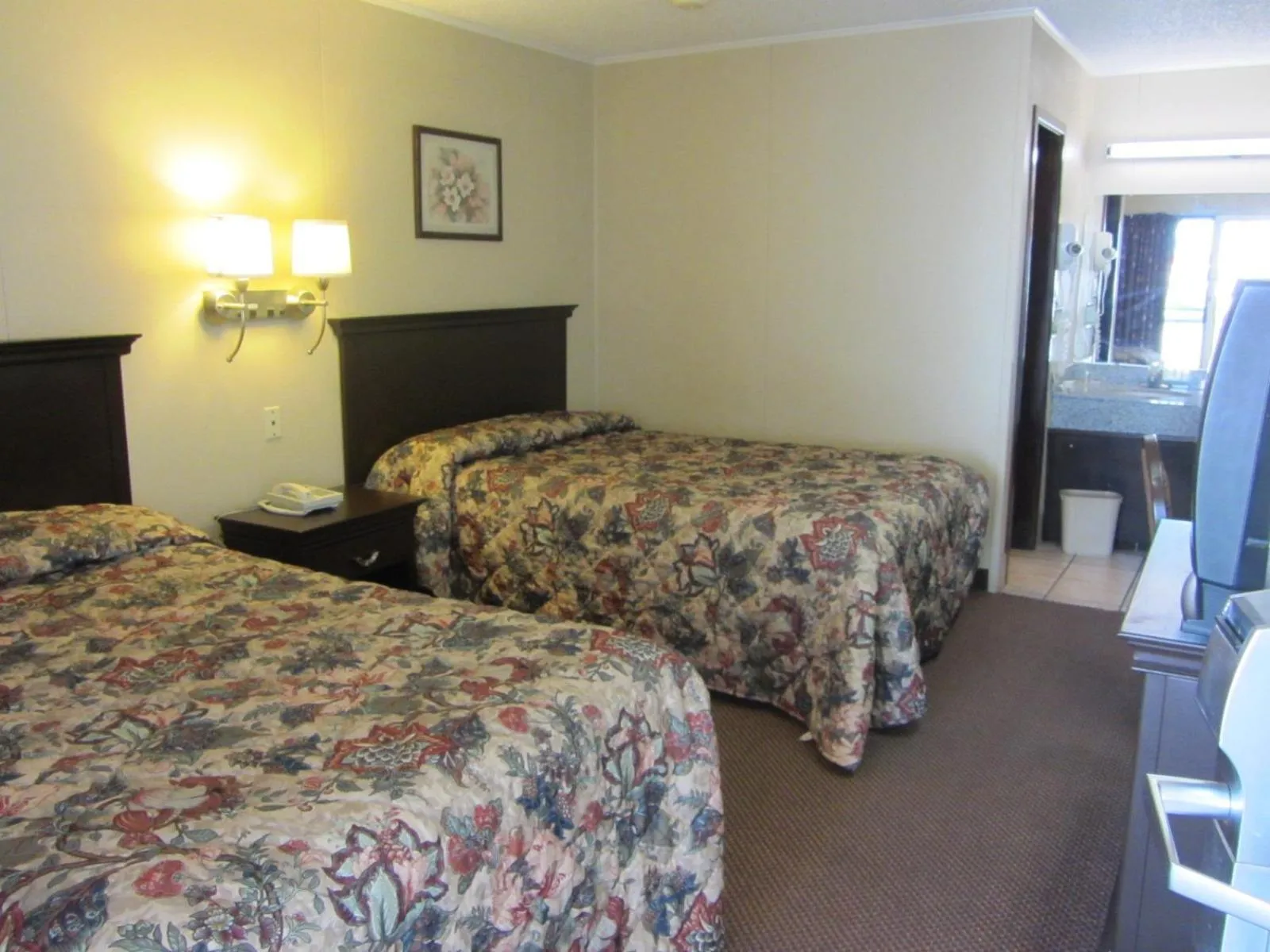 Double Room with Two Double Beds - Non-Smoking in Super 8 by Wyndham Lubbock Civic Center North