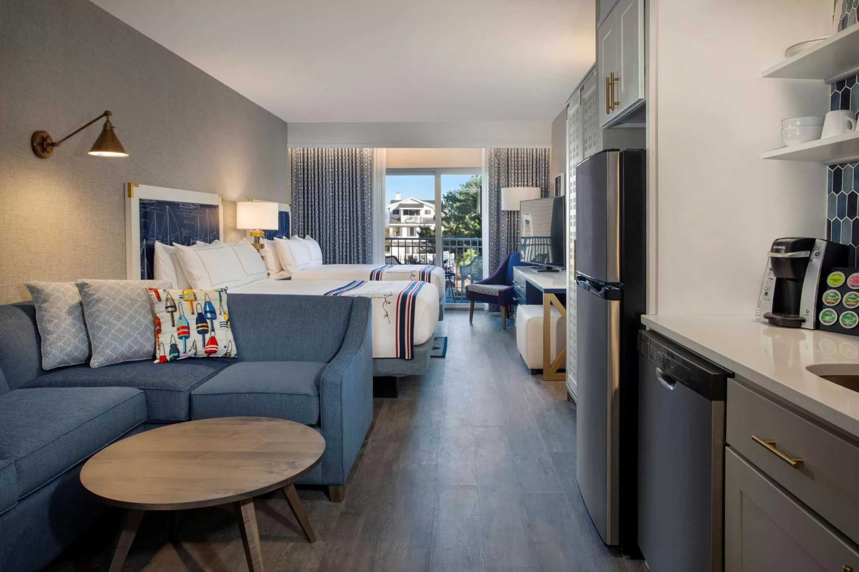 Junior Suite with Two Queen Beds and Kitchenette in Fenwick Shores, Tapestry Collection by Hilton