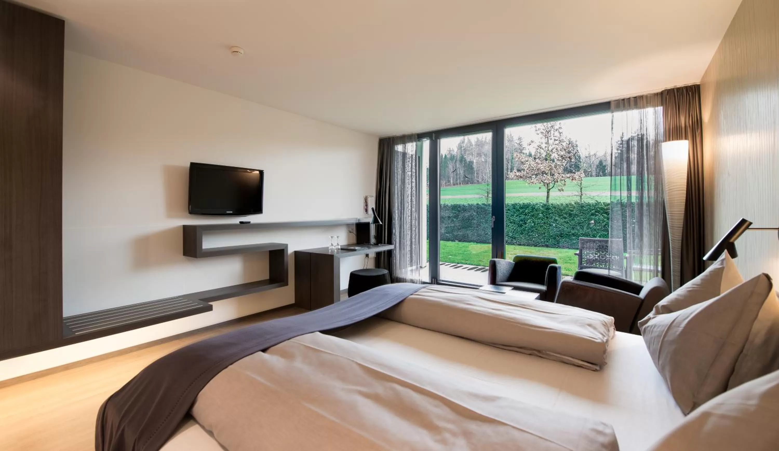 Double Room Garden in Wellnesshotel Golfpanorama