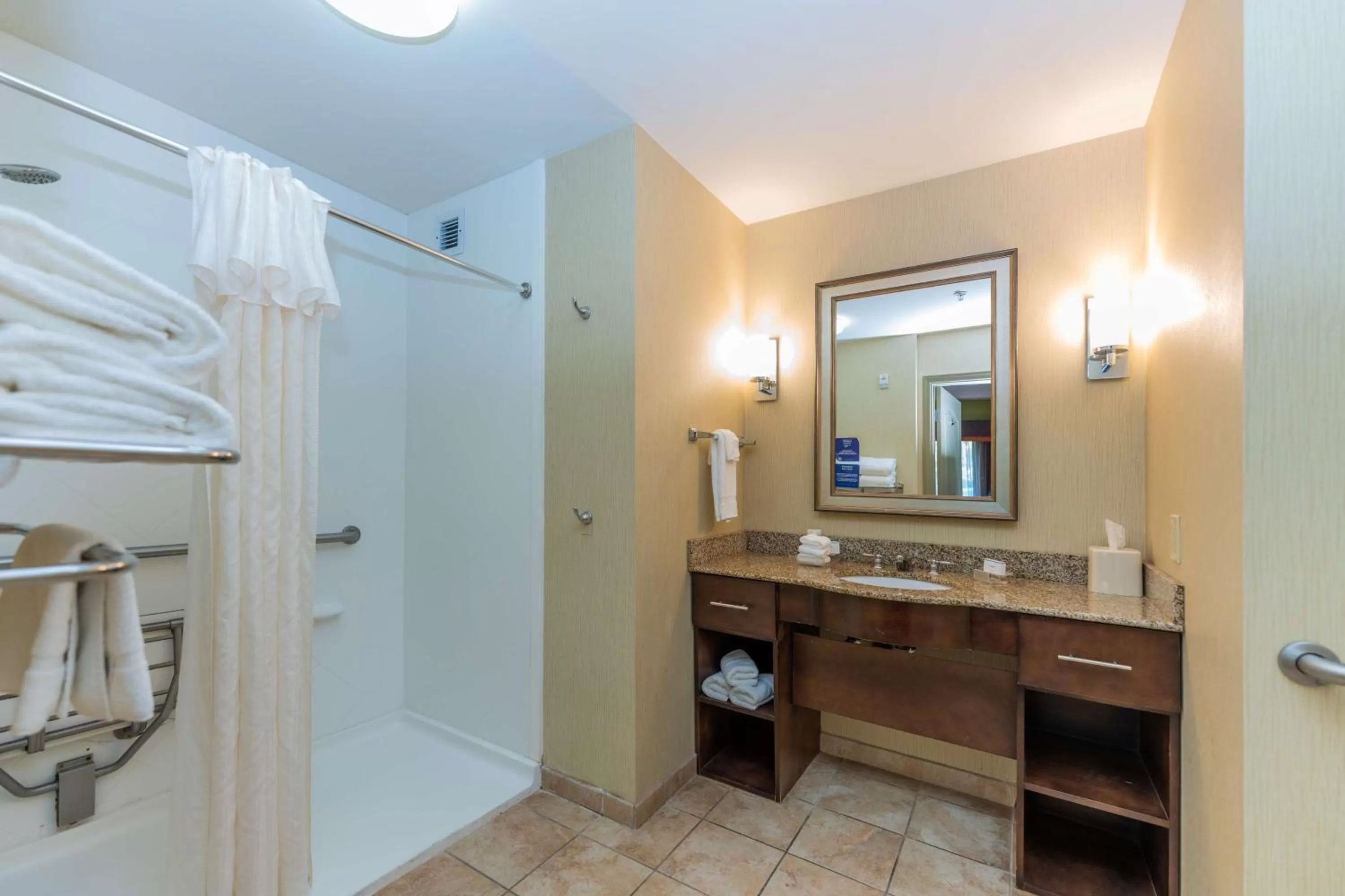Suite with Two Queen Beds and Roll-In Shower - Mobility and Hearing Access/Non-Smoking in Homewood Suites by Hilton Birmingham-SW-Riverchase-Galleria