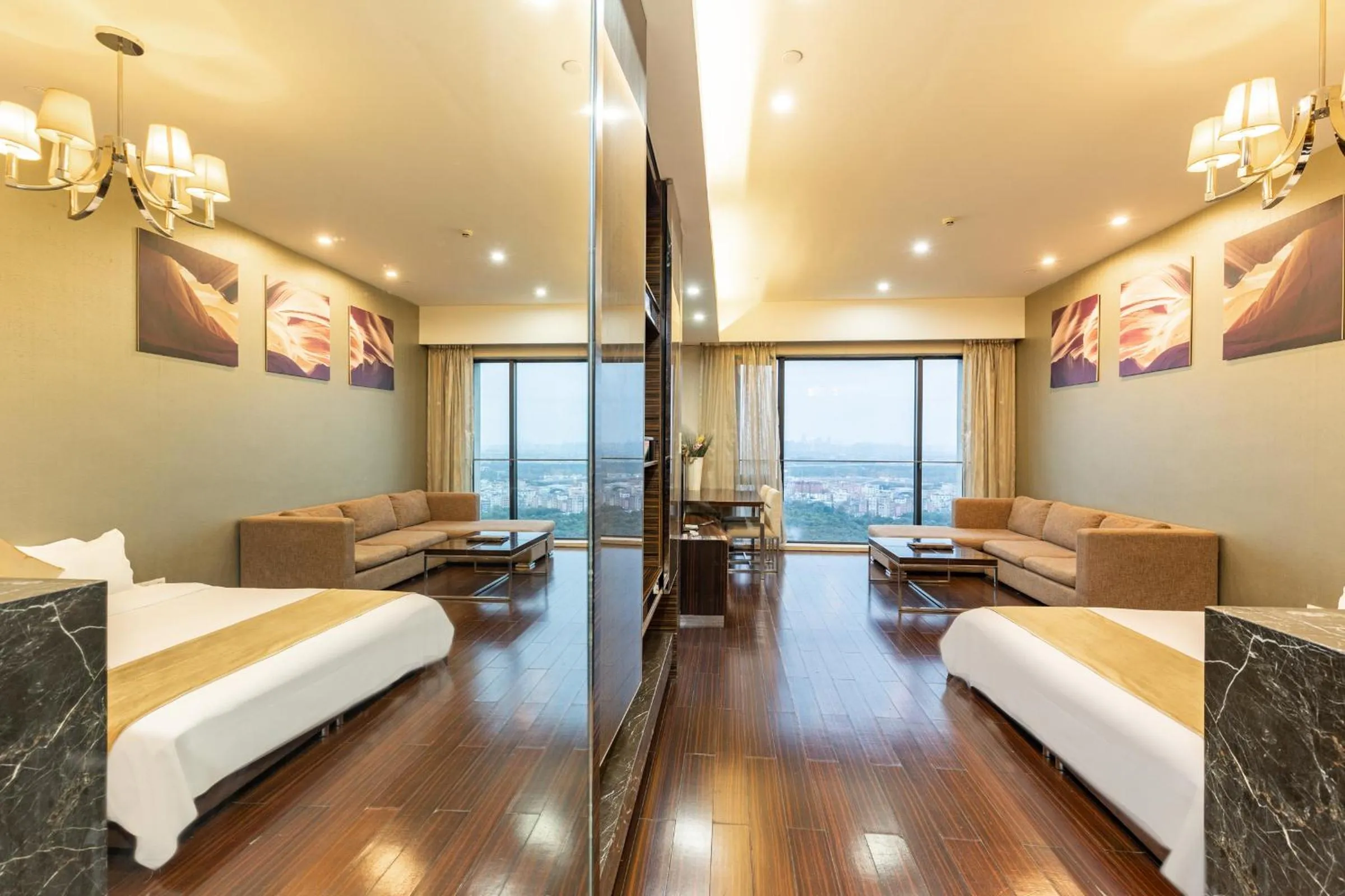 Executive Suite with Twin Bed in Guangzhou Xing Yi International Apartment - Poly World Branch